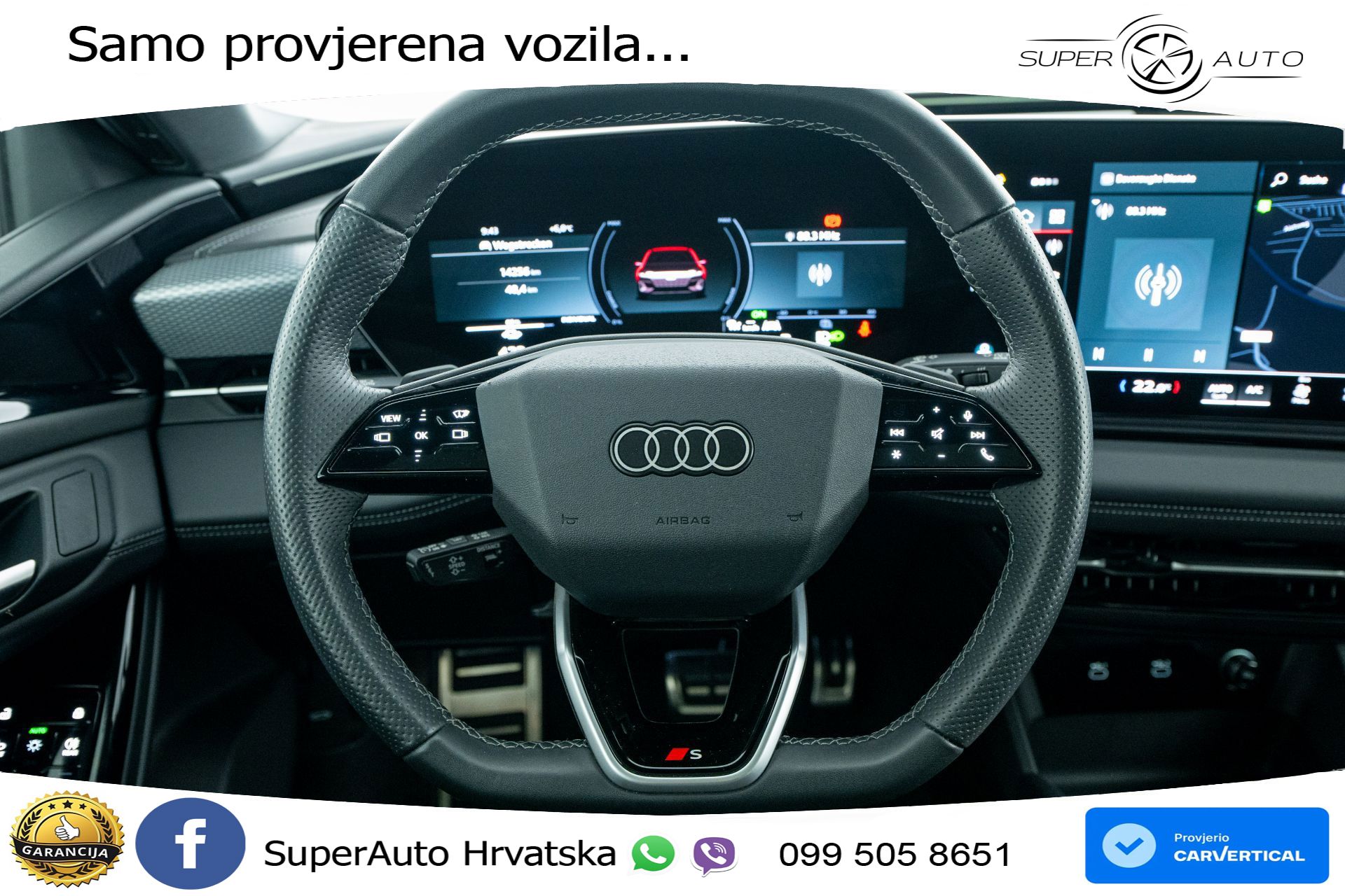 Audi A6 Avant e-tron performance 100 kWh 2xS line 367 KS, MATRIX+GR SJED+360+ACC