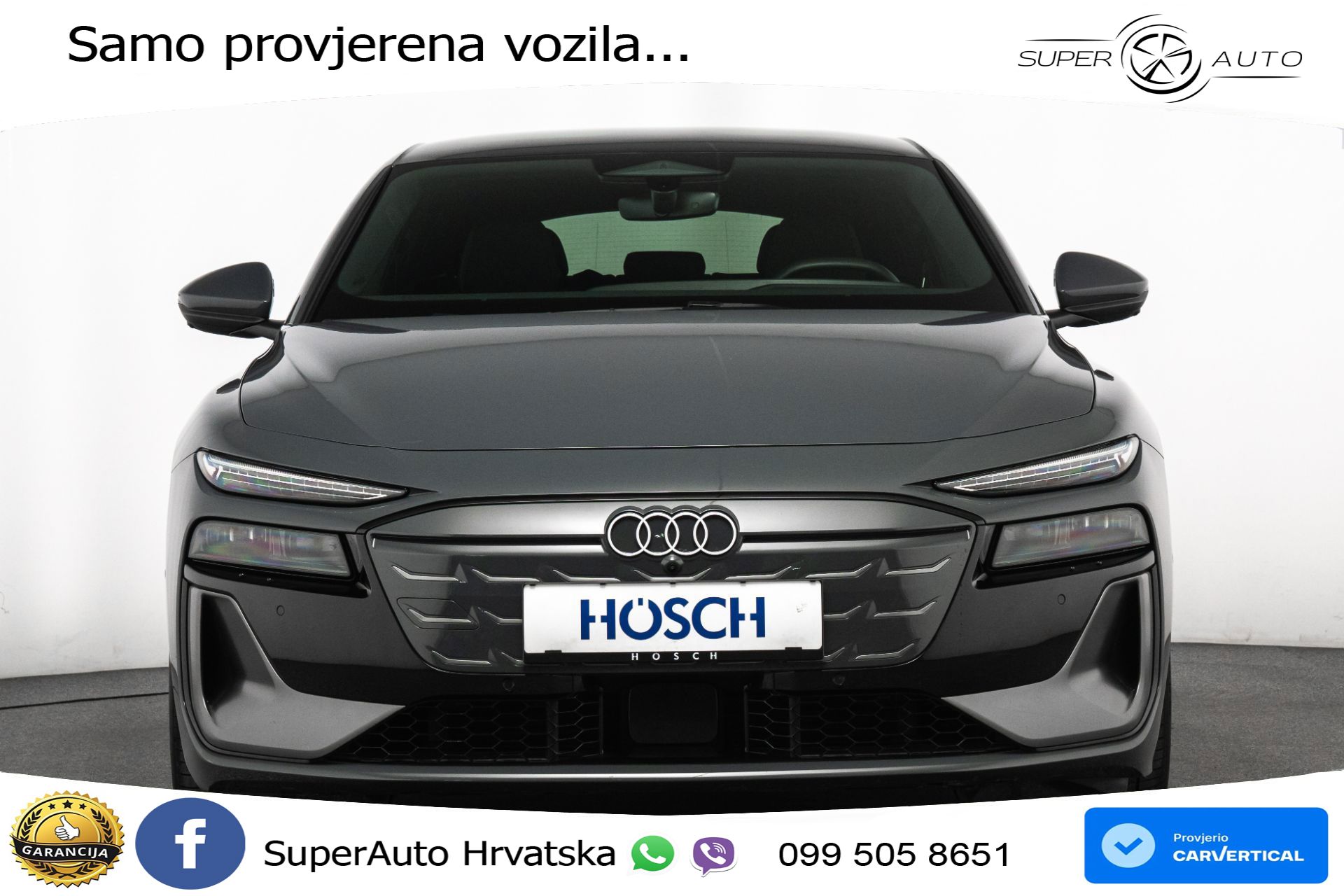 Audi A6 Avant e-tron performance 100 kWh 2xS line 367 KS, MATRIX+GR SJED+360+ACC