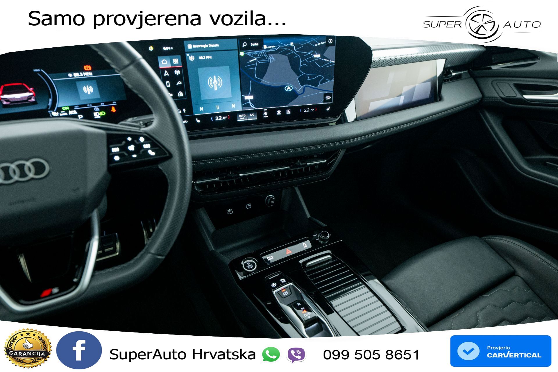 Audi A6 Avant e-tron performance 100 kWh 2xS line 367 KS, MATRIX+GR SJED+360+ACC