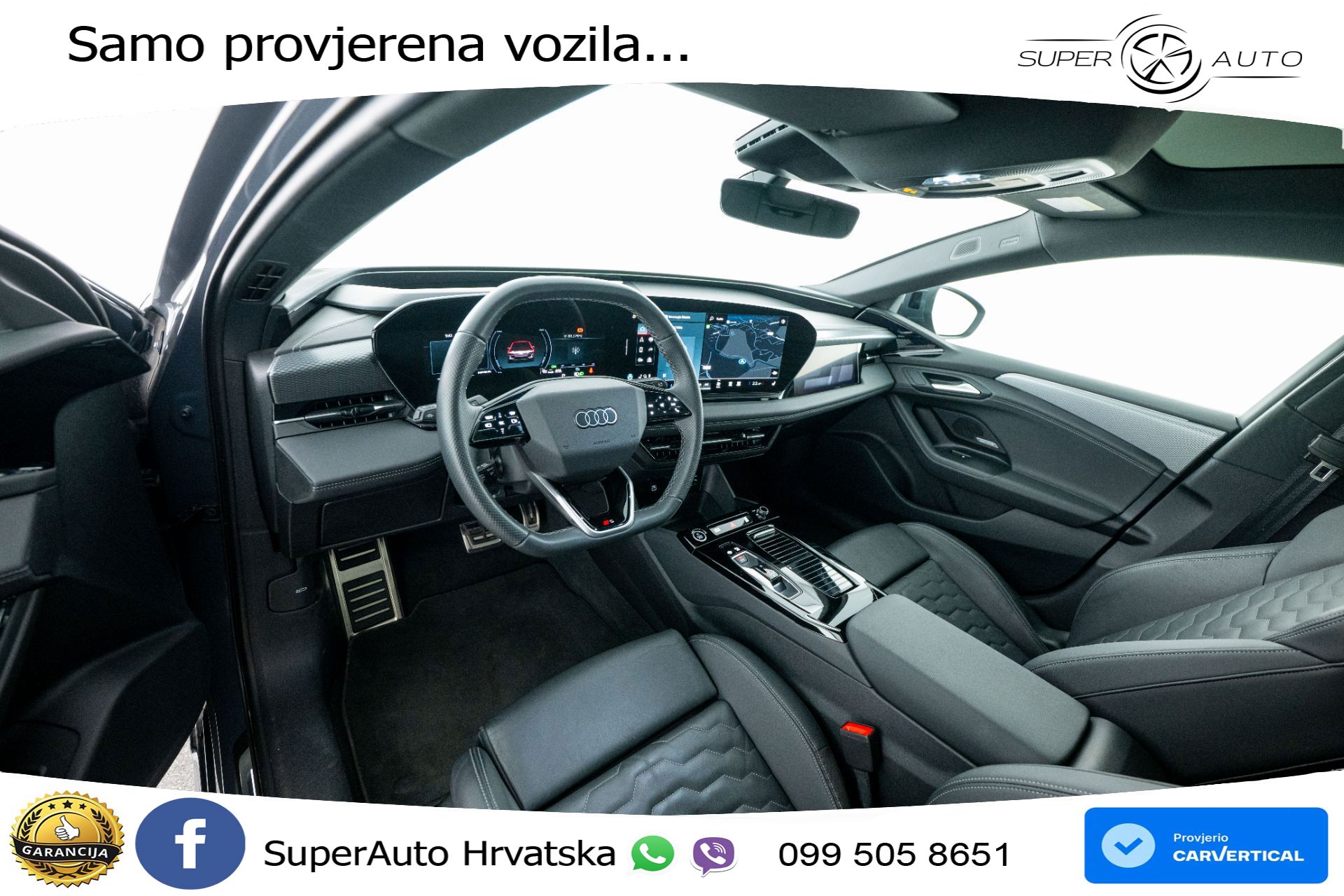 Audi A6 Avant e-tron performance 100 kWh 2xS line 367 KS, MATRIX+GR SJED+360+ACC