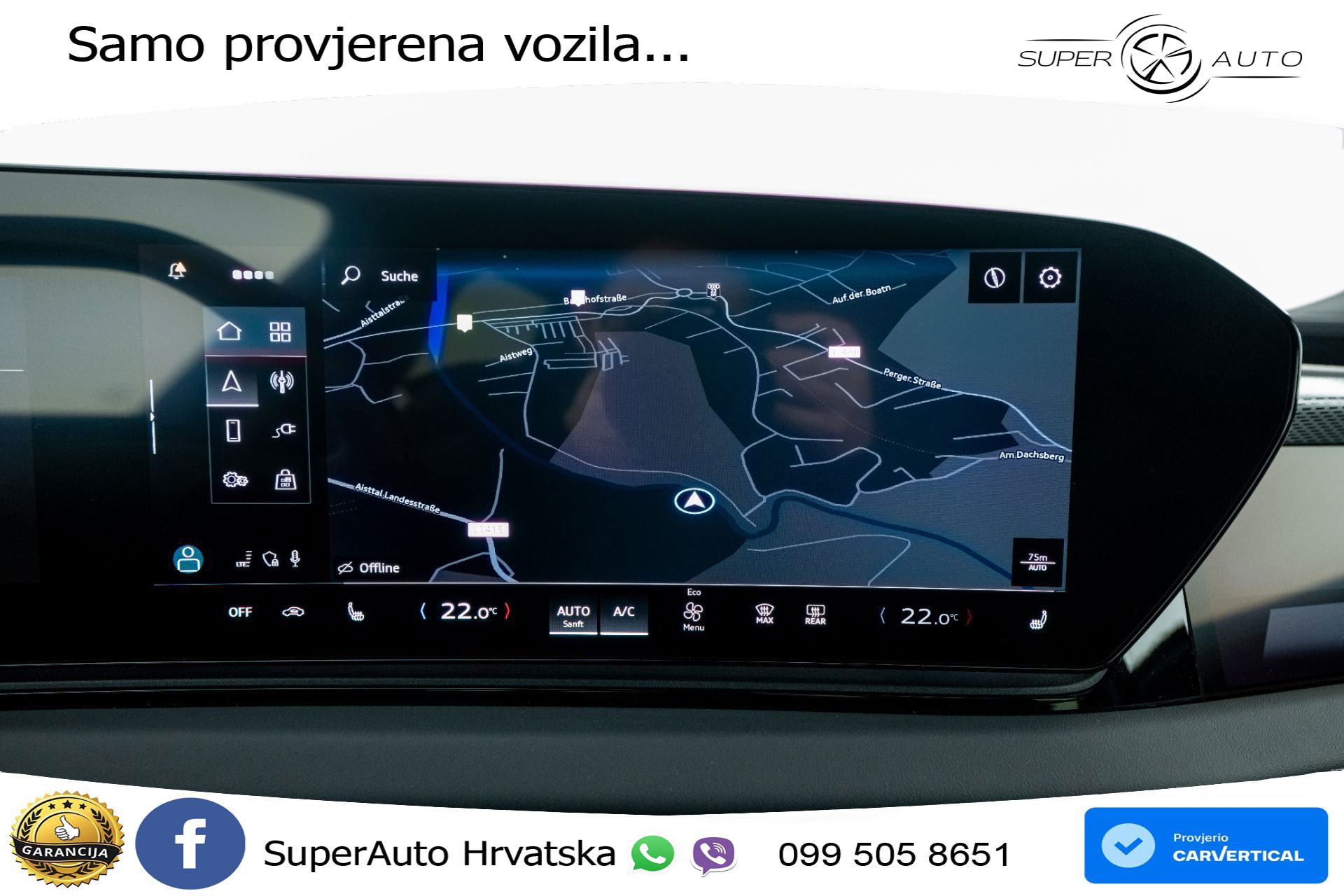 Audi A6 Avant e-tron performance 100 kWh 2xS line 367 KS, MATRIX+GR SJED+360+ACC