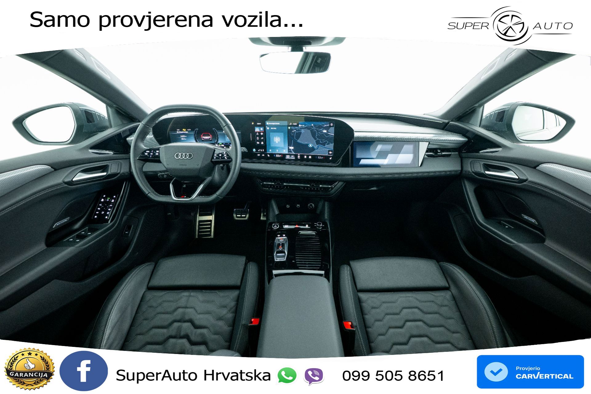 Audi A6 Avant e-tron performance 100 kWh 2xS line 367 KS, MATRIX+GR SJED+360+ACC