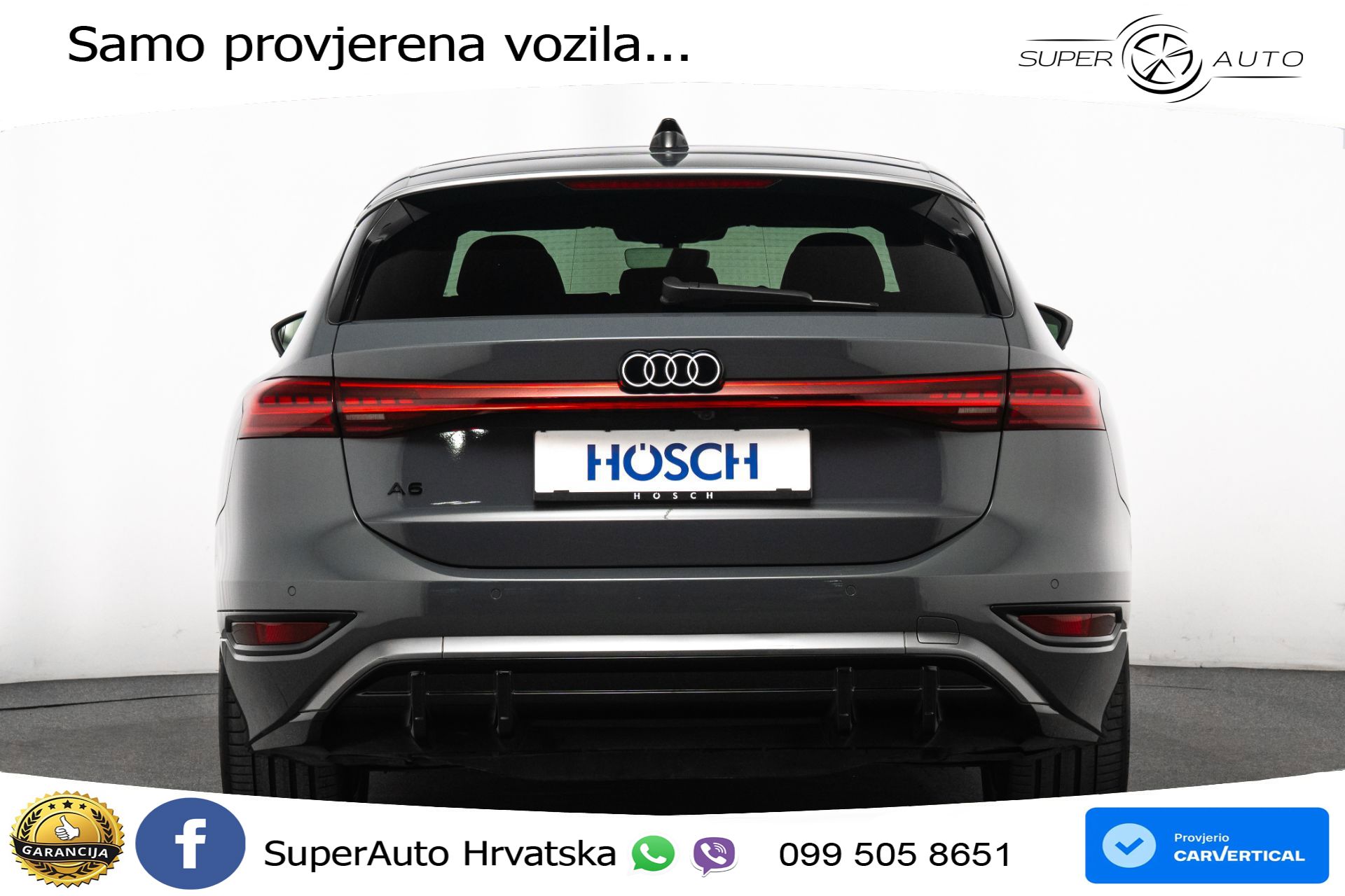 Audi A6 Avant e-tron performance 100 kWh 2xS line 367 KS, MATRIX+GR SJED+360+ACC