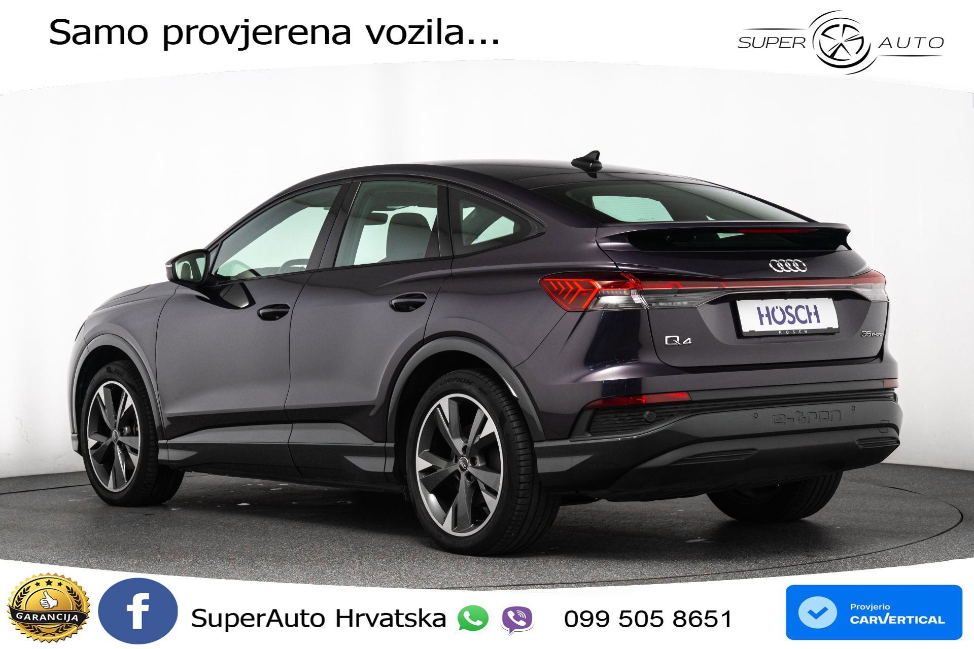 Audi Q4 e-tron SB 35 Advanced 170 KS, ACC+KAM+GR SJED+VIRT+NAVI