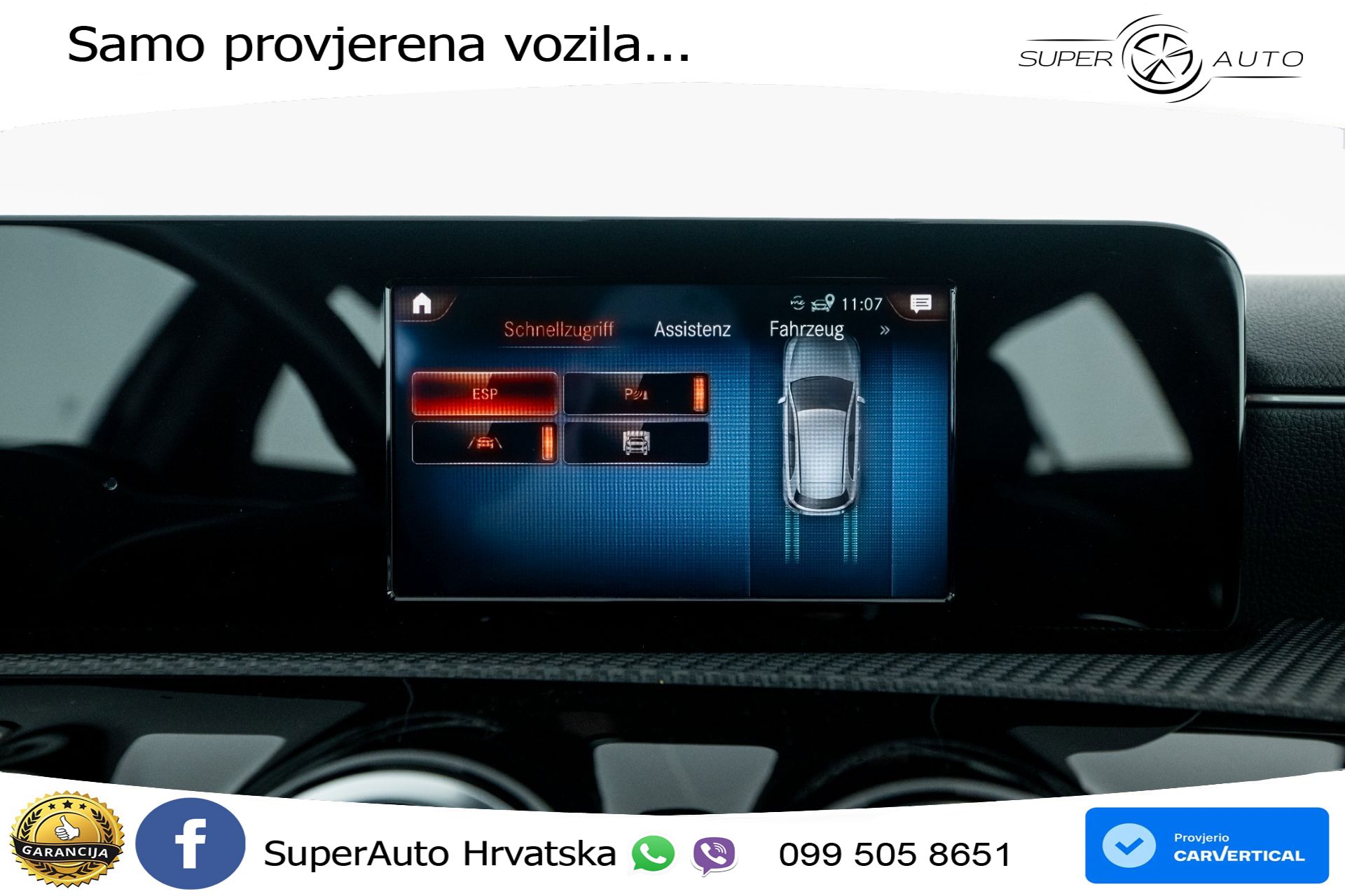 Mercedes A 250e Aut. Style 218 KS, LED+TEM+KLIMA+PDC+VIRT+KAM