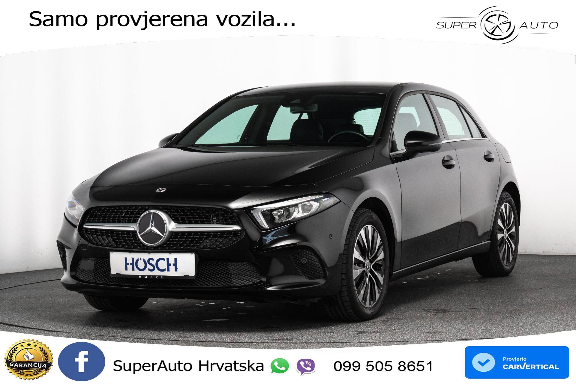 Mercedes A 250e Aut. Style 218 KS, LED+TEM+KLIMA+PDC+VIRT+KAM
