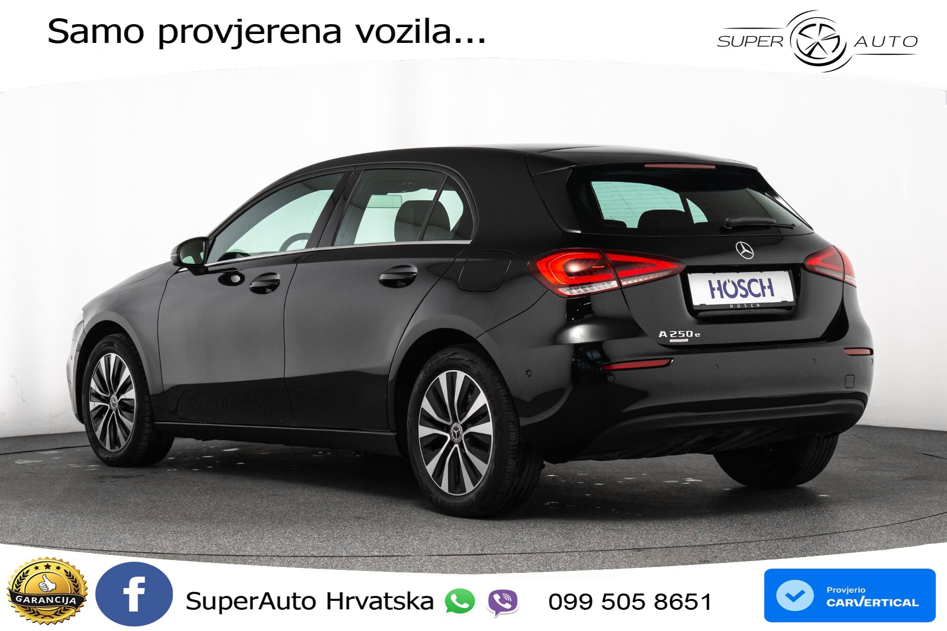 Mercedes A 250e Aut. Style 218 KS, LED+TEM+KLIMA+PDC+VIRT+KAM