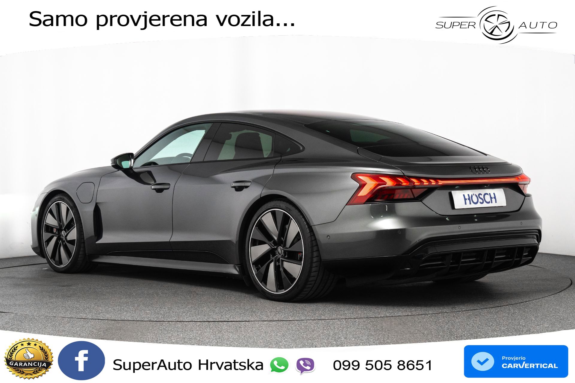 Audi e-tron GT RS quattro 598 KS, ACC+360+GR SJED+PANO+VIRT+NAVI
