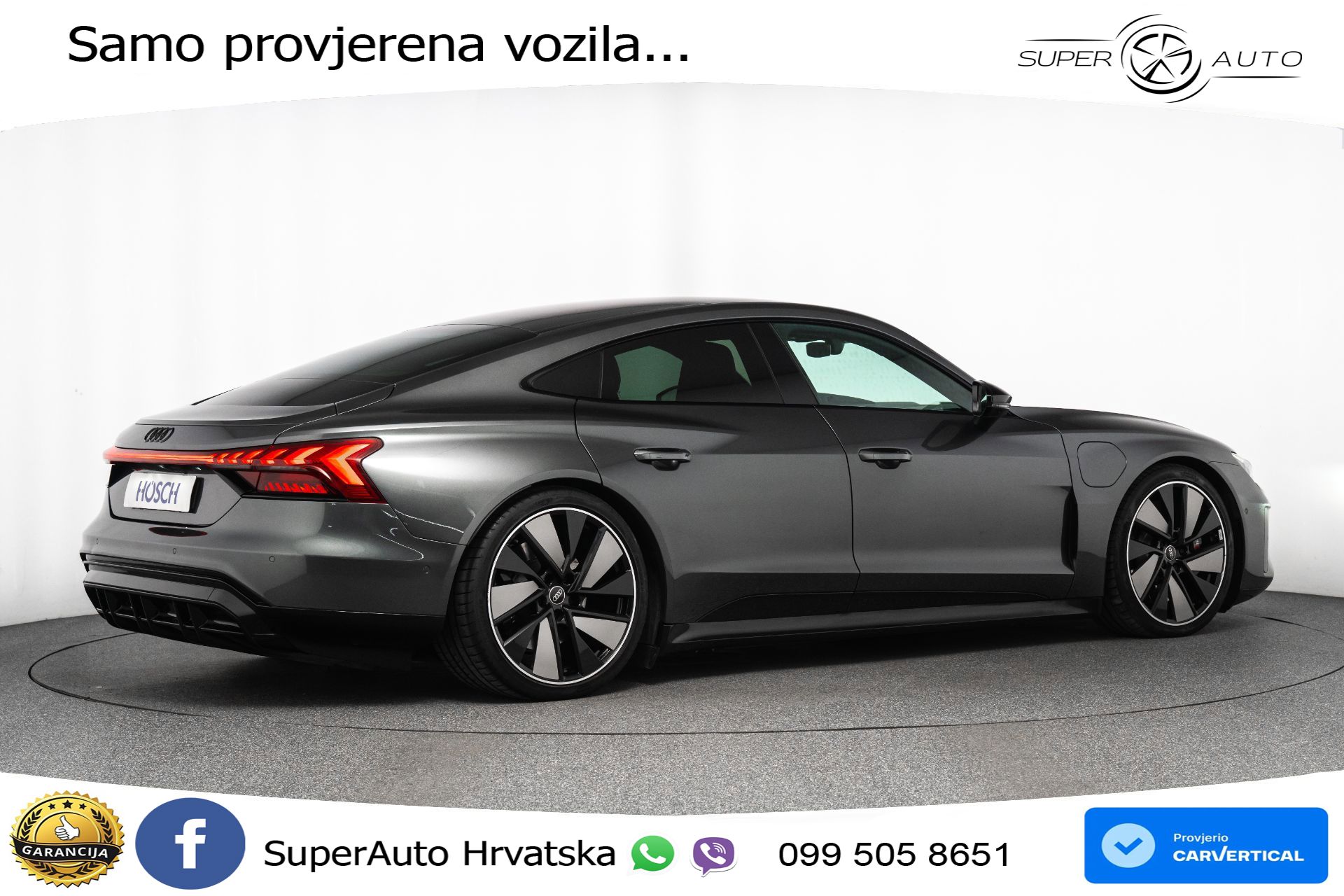 Audi e-tron GT RS quattro 598 KS, ACC+360+GR SJED+PANO+VIRT+NAVI
