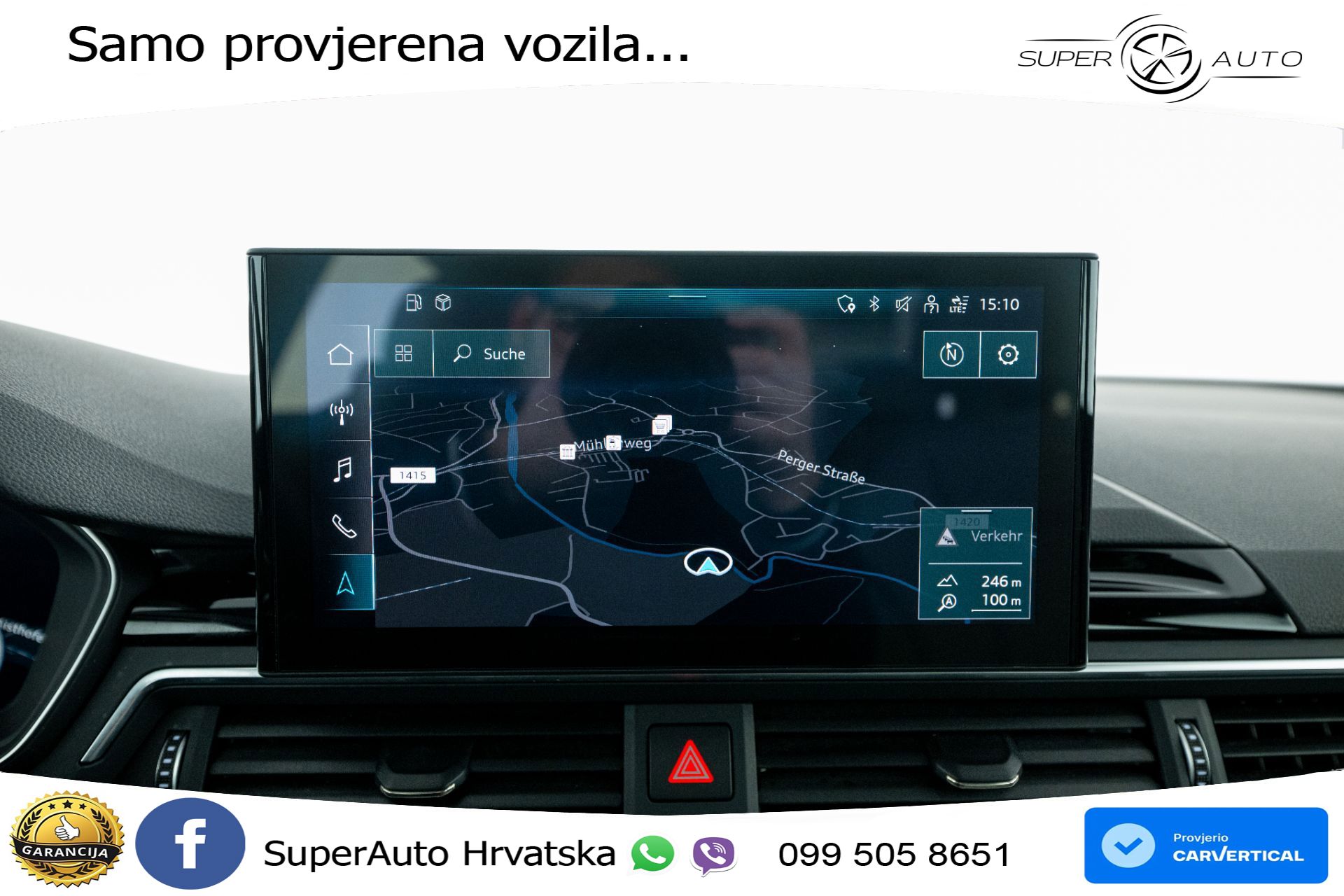 Audi A4 35 TFSI S tronic Advanced 150 KS, LED+ACC+GR SJED+KAM+VIRT+PDC