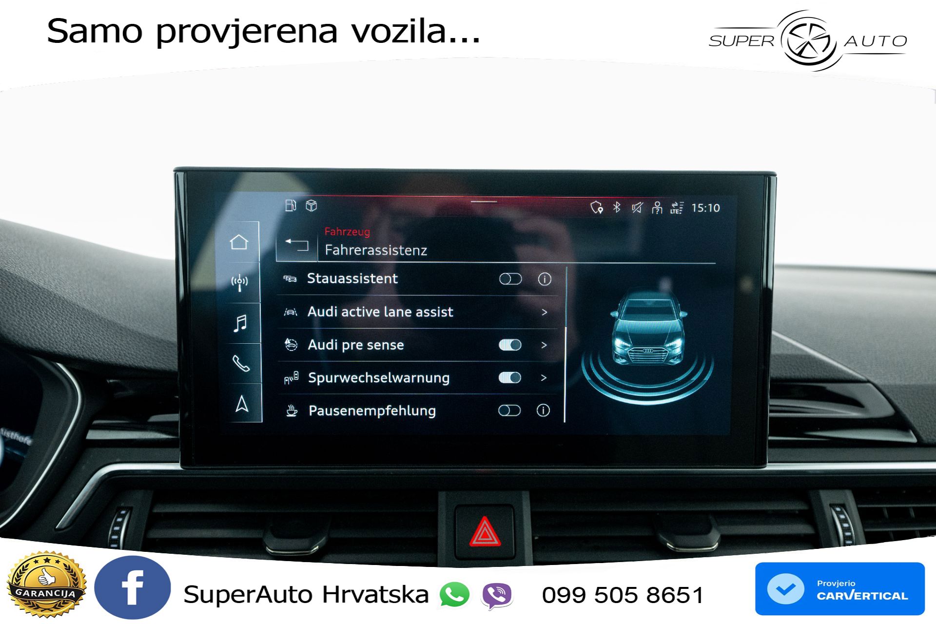 Audi A4 35 TFSI S tronic Advanced 150 KS, LED+ACC+GR SJED+KAM+VIRT+PDC