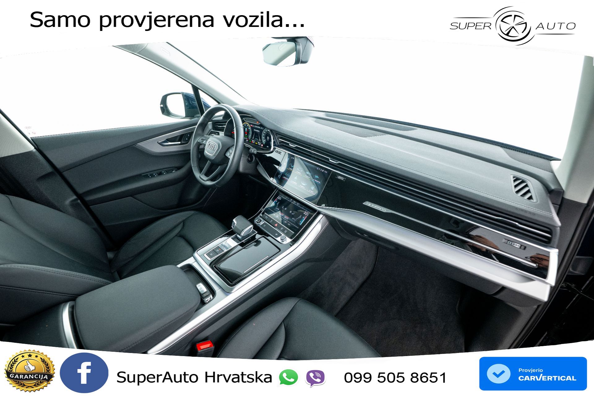 Audi Q7 55 TFSIe V6 quattro Aut. 381 KS, KAM+VIRT