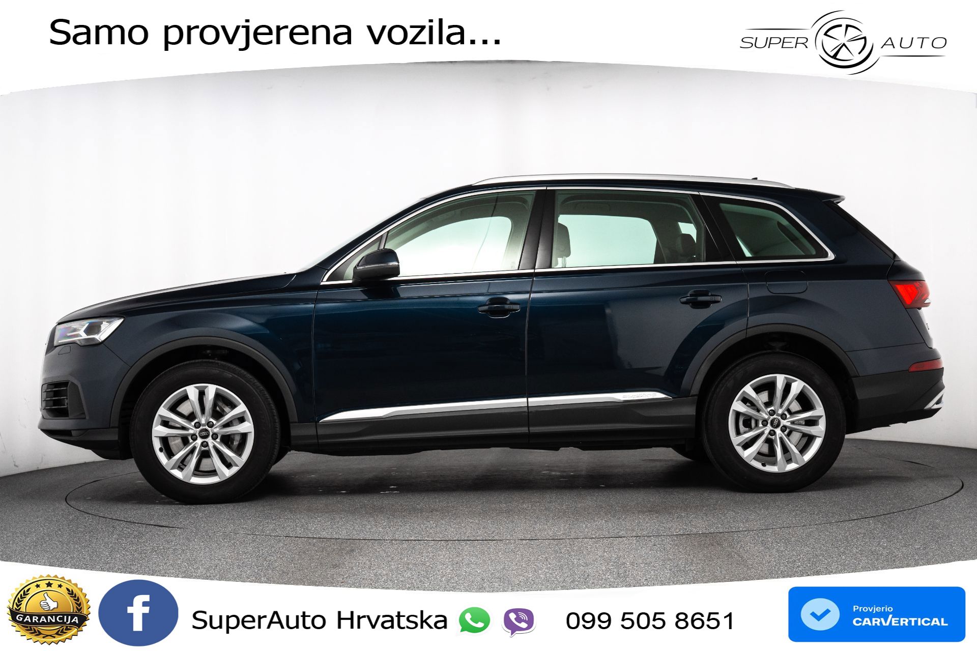 Audi Q7 55 TFSIe V6 quattro Aut. 381 KS, KAM+VIRT
