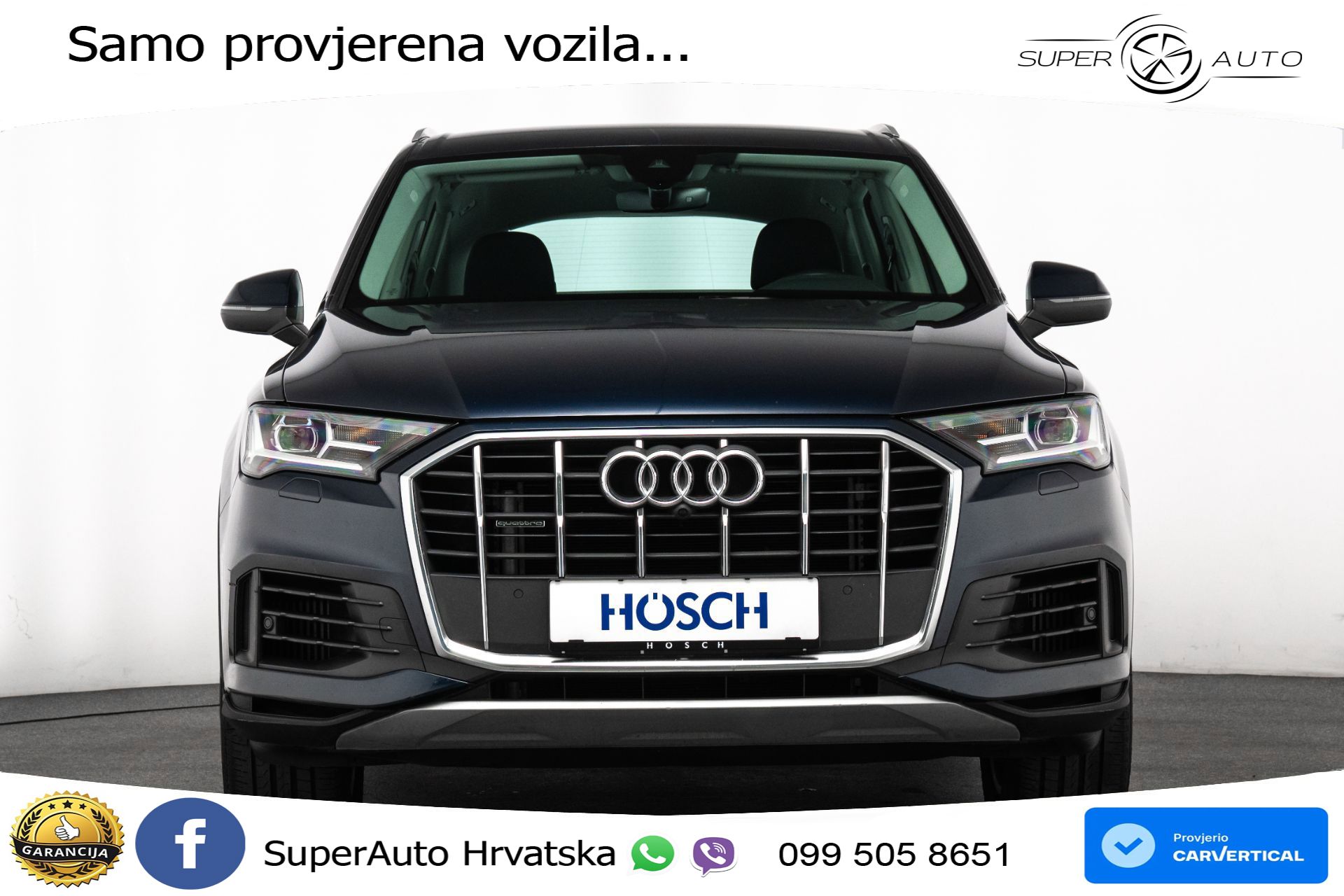 Audi Q7 55 TFSIe V6 quattro Aut. 381 KS, KAM+VIRT