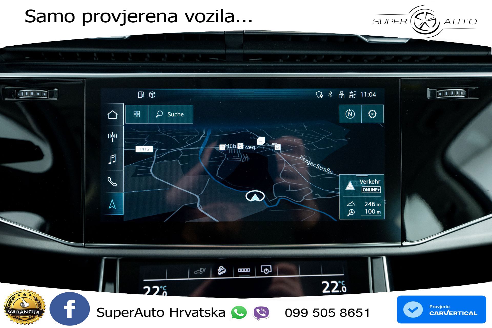 Audi Q7 55 TFSIe V6 quattro Aut. 381 KS, KAM+VIRT