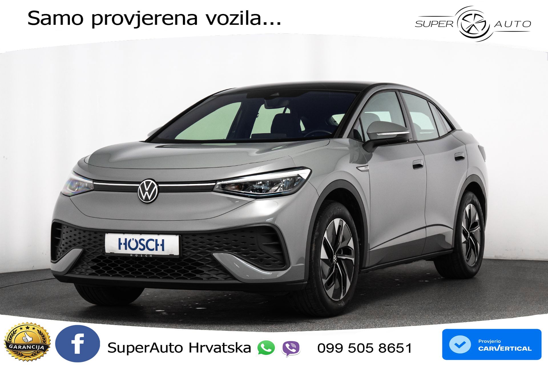 VW ID.5 Pro Performance 82 kWh 204 KS, ACC+GR SJED+VIRT+NAVI