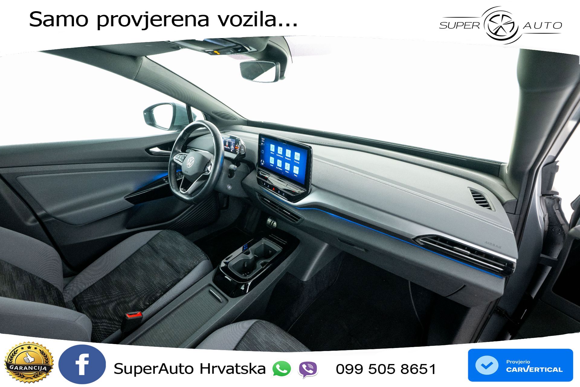 VW ID.5 Pro Performance 82 kWh 204 KS, ACC+GR SJED+VIRT+NAVI