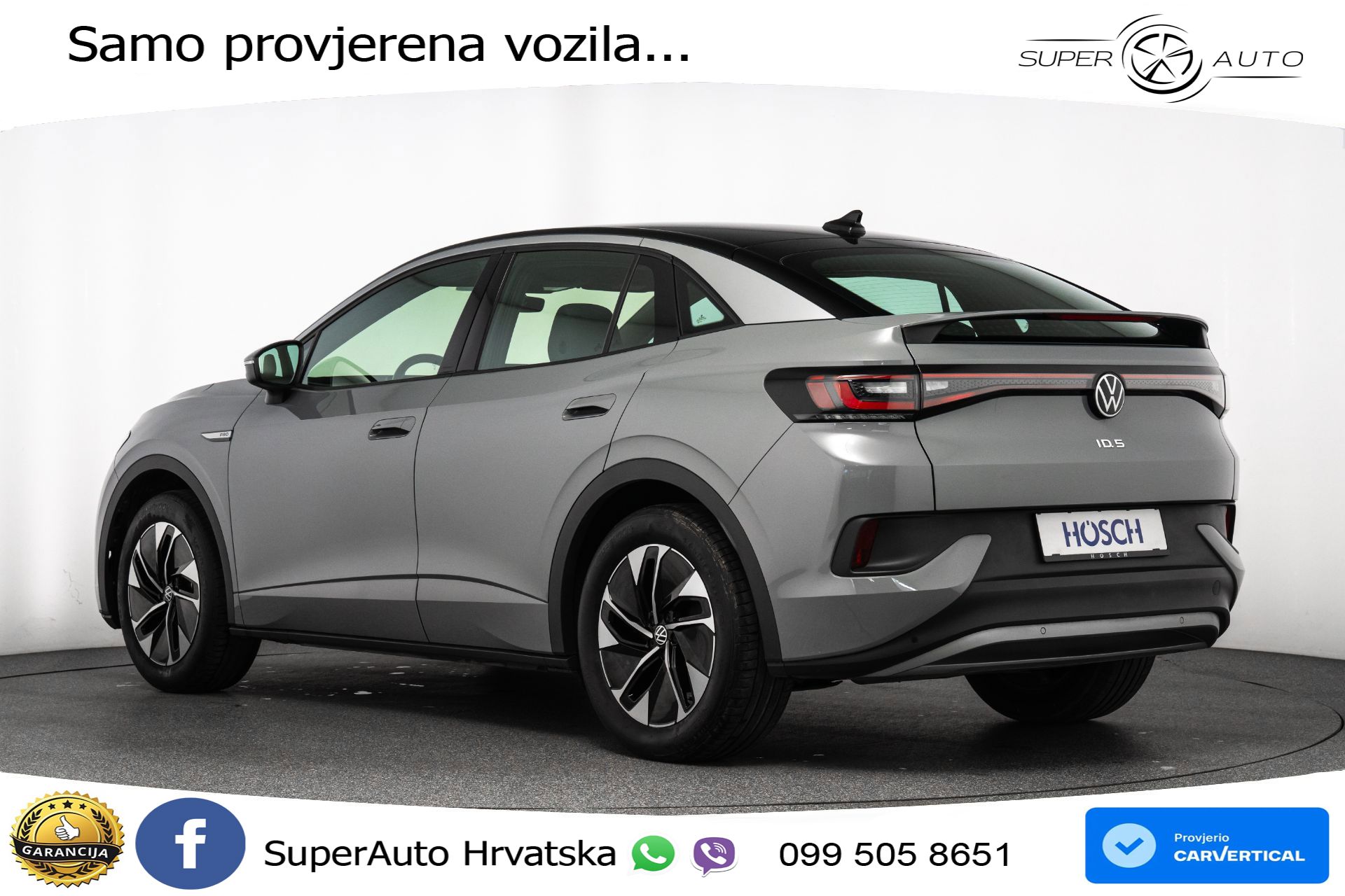 VW ID.5 Pro Performance 82 kWh 204 KS, ACC+GR SJED+VIRT+NAVI