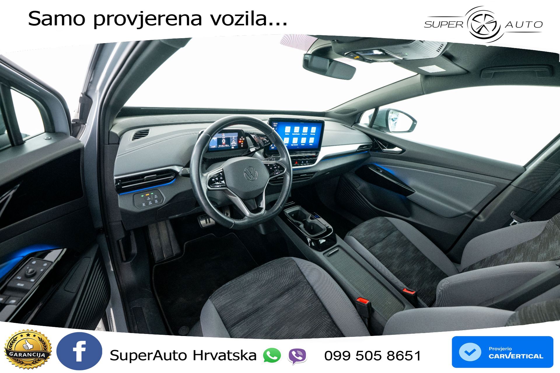 VW ID.5 Pro Performance 82 kWh 204 KS, ACC+GR SJED+VIRT+NAVI