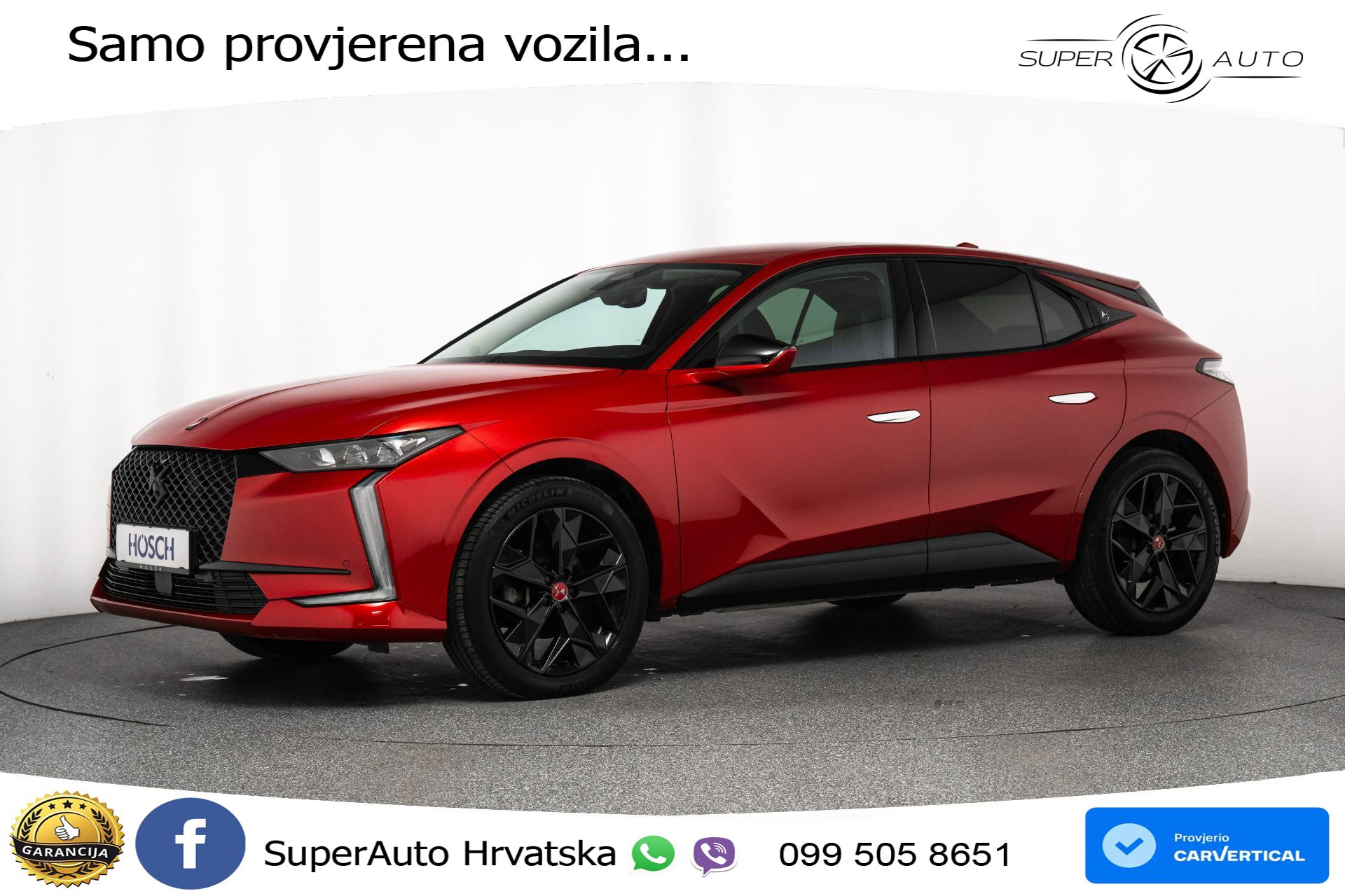 DS 4 1.2 PureTech Aut. Performance 130 KS, LED+ACC+HEAD+KAM+VIRT+PDC