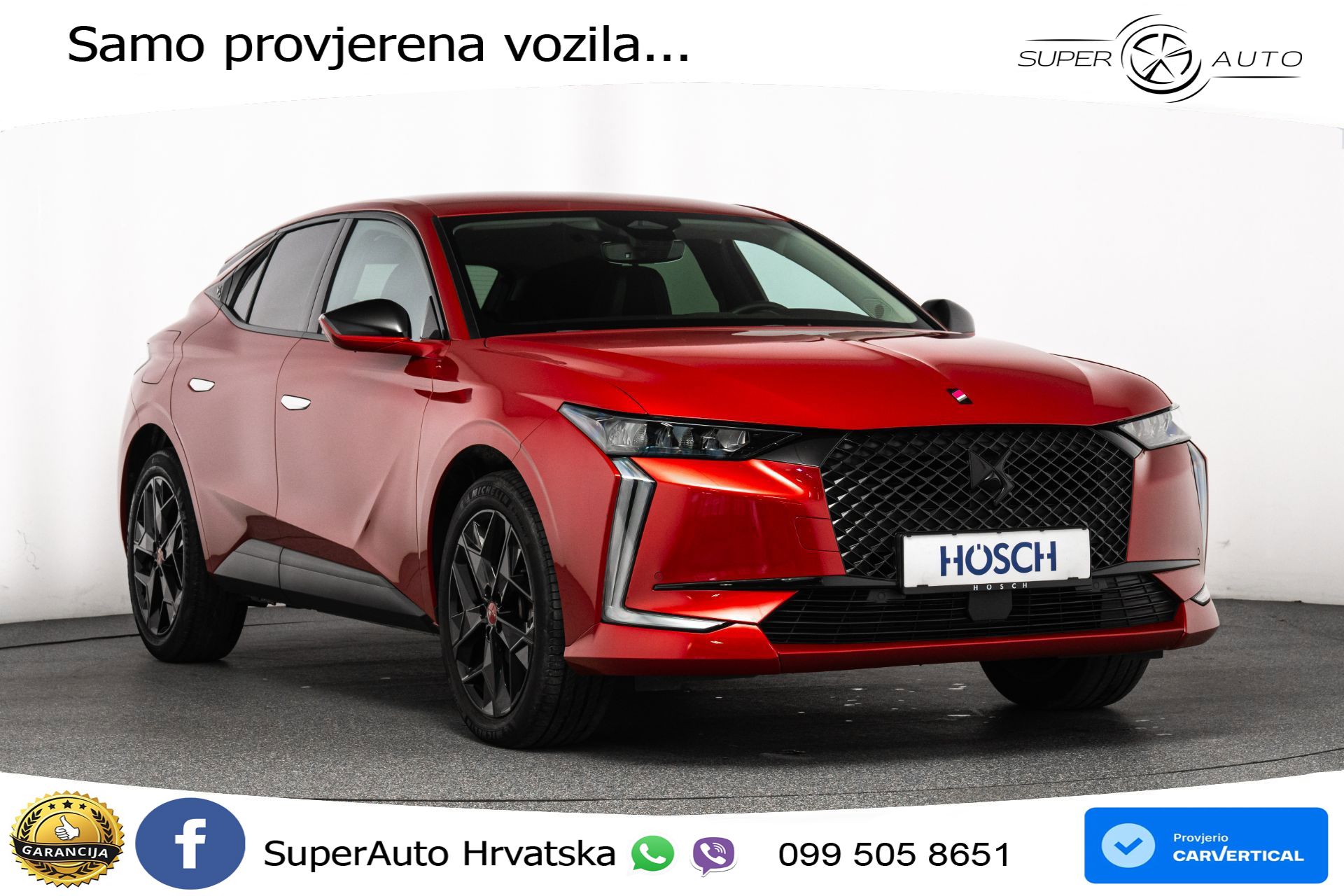DS 4 1.2 PureTech Aut. Performance 130 KS, LED+ACC+HEAD+KAM+VIRT+PDC