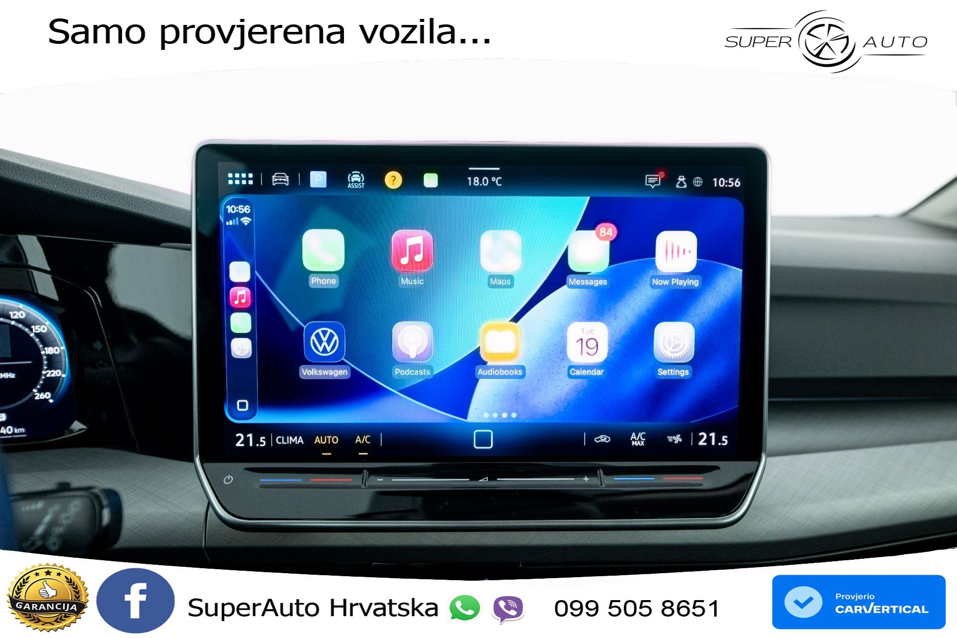 VW Golf VIII 2.0 TDI Life 116 KS, ACC+KAM+VIRT+PARK