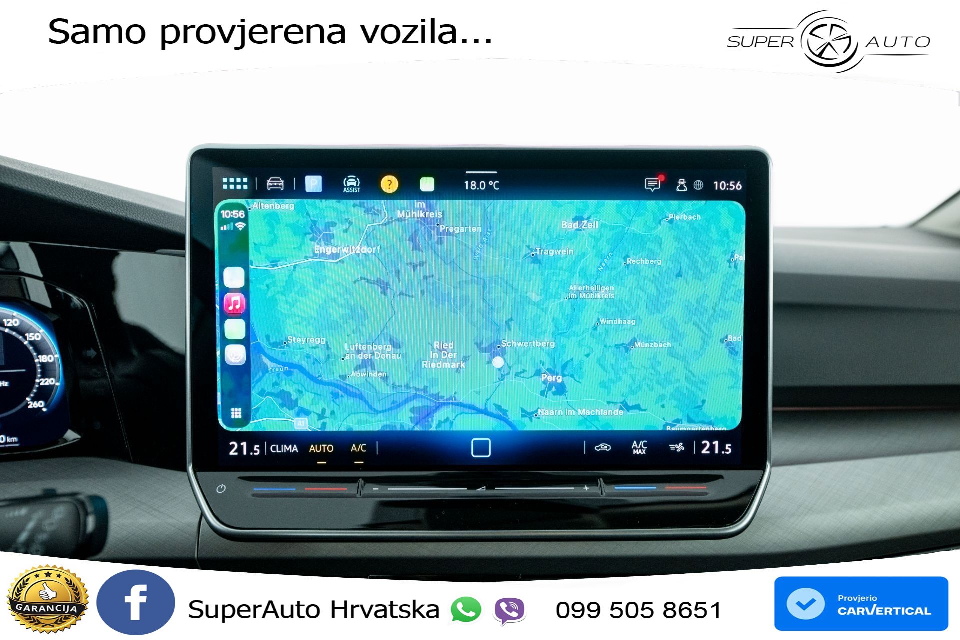 VW Golf VIII 2.0 TDI Life 116 KS, ACC+KAM+VIRT+PARK