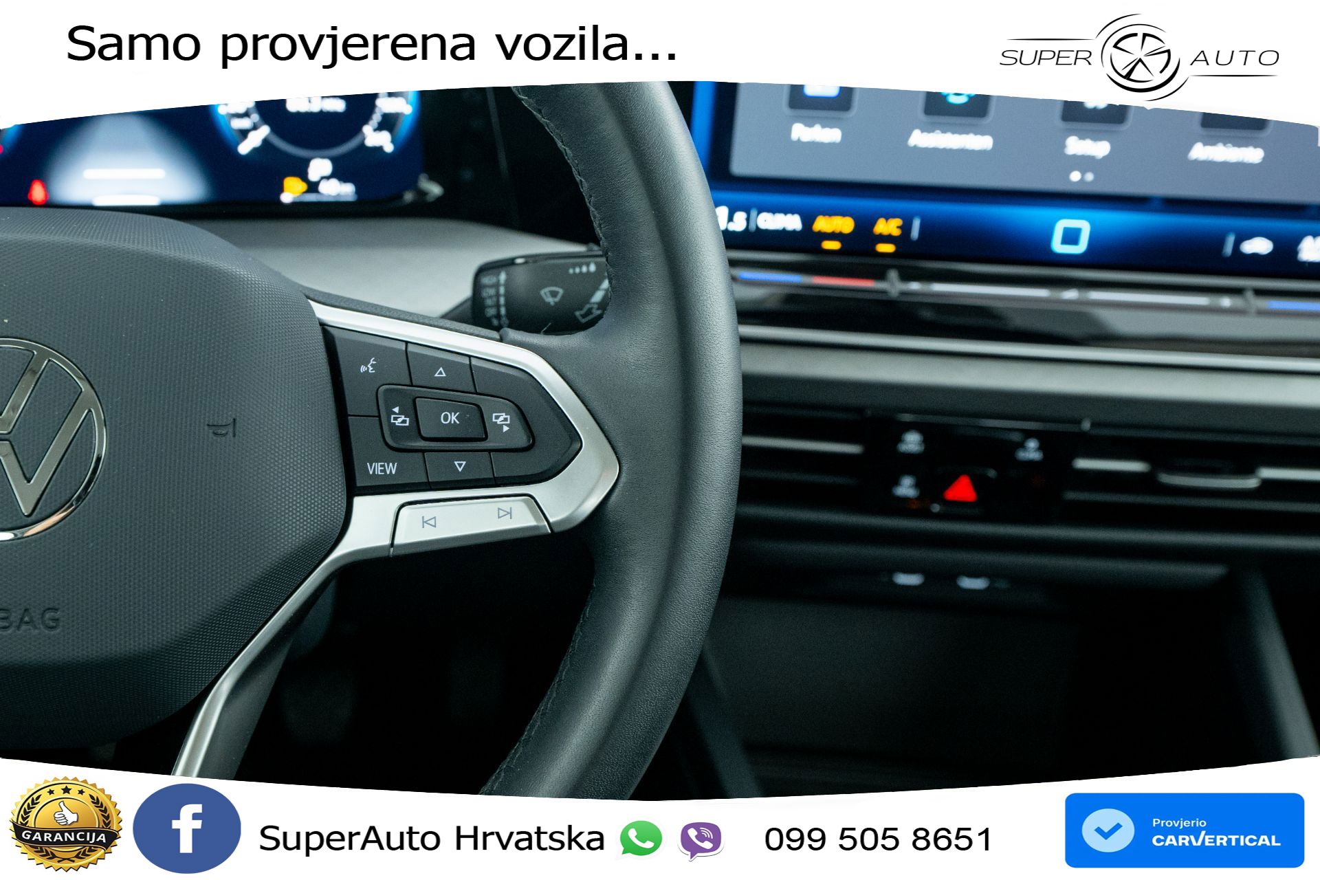 VW Golf VIII 2.0 TDI Life 116 KS, ACC+KAM+VIRT+PARK
