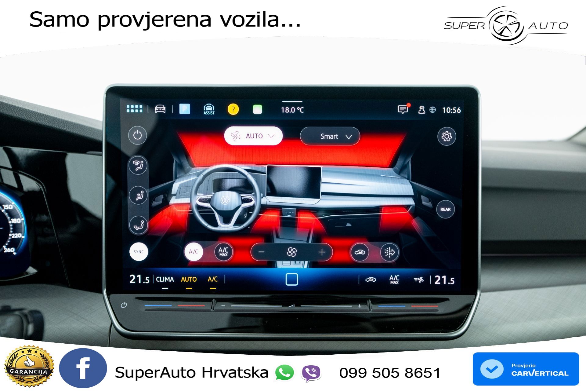 VW Golf VIII 2.0 TDI Life 116 KS, ACC+KAM+VIRT+PARK