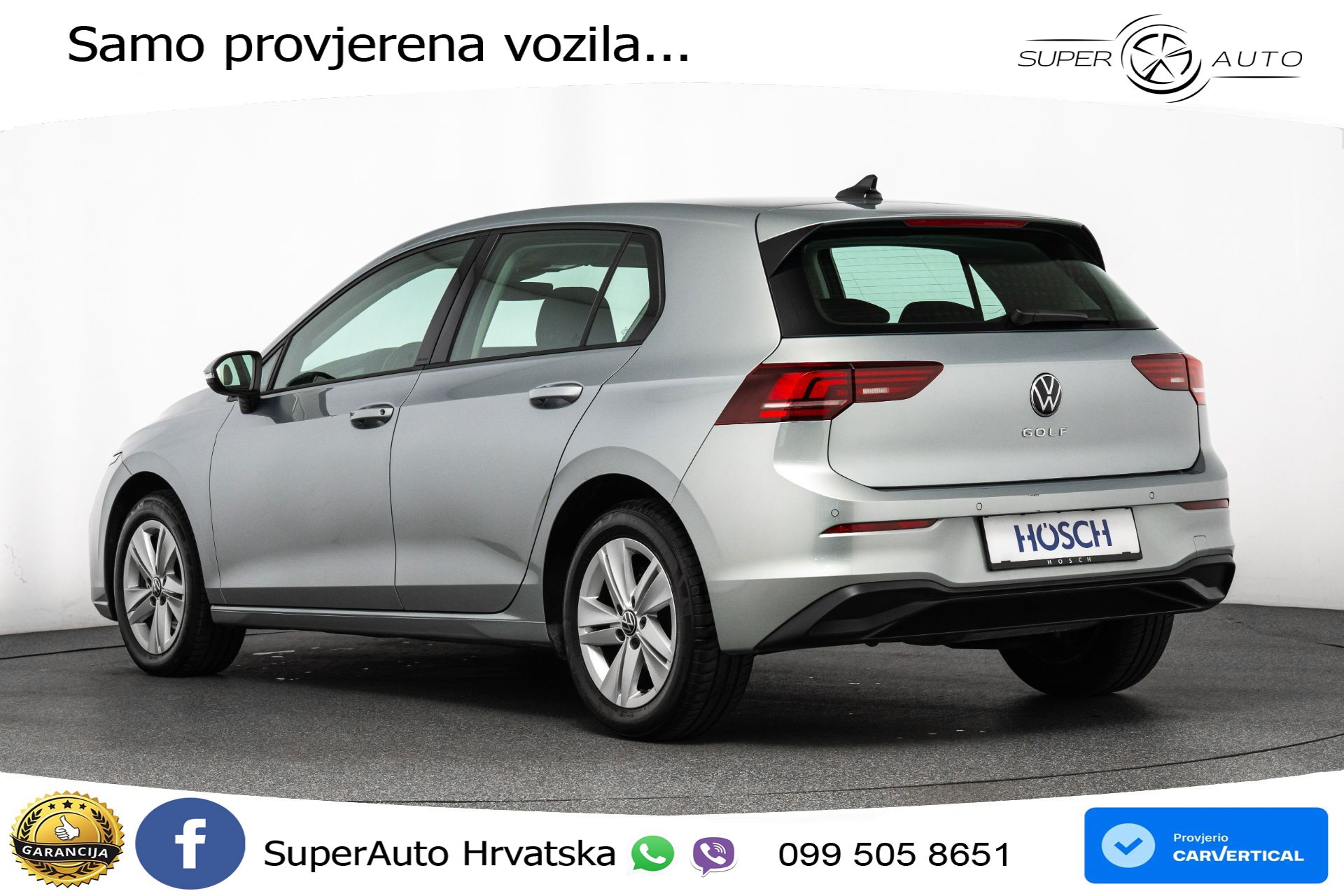 VW Golf VIII 2.0 TDI Life 116 KS, ACC+KAM+VIRT+PARK