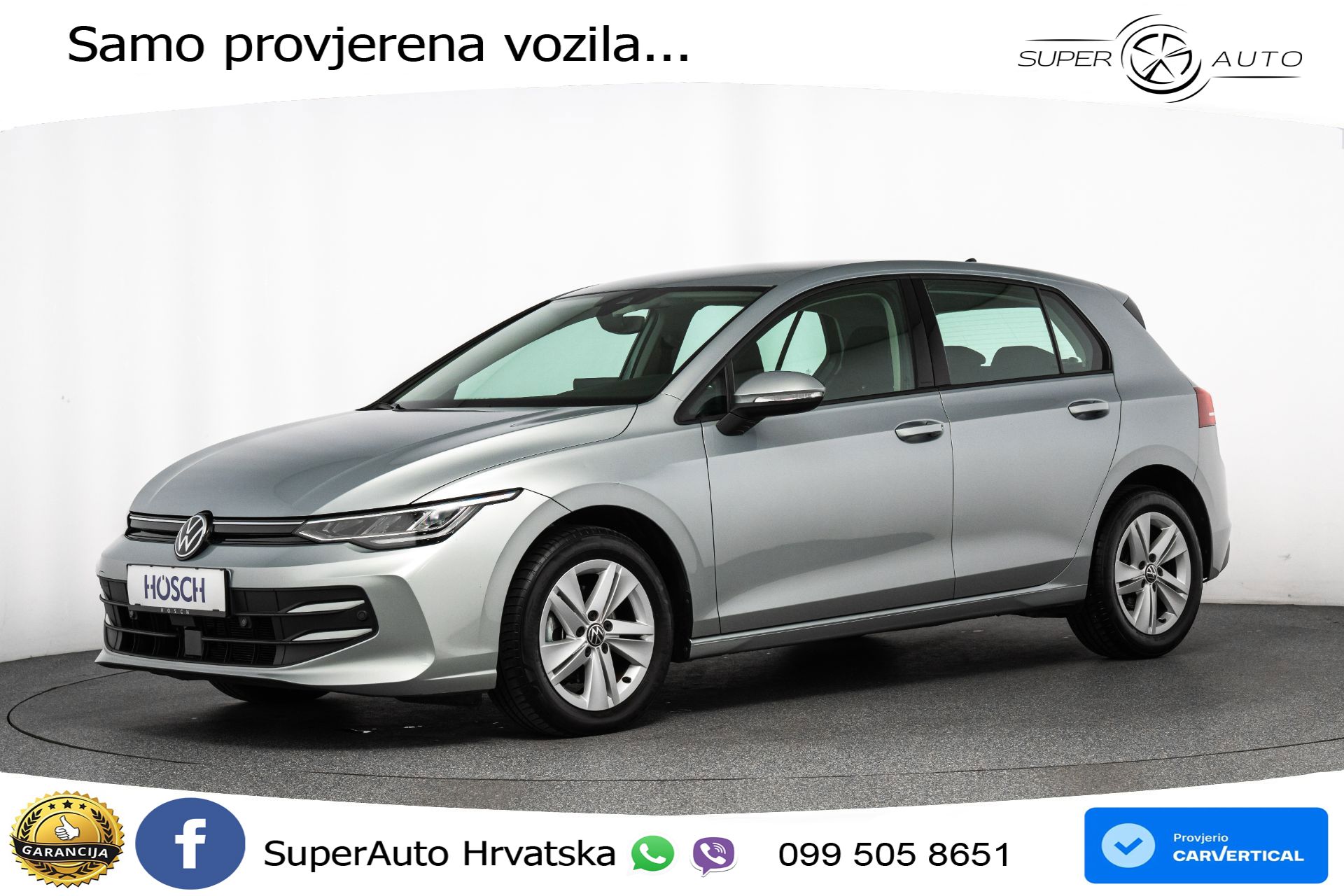 VW Golf VIII 2.0 TDI Life 116 KS, ACC+KAM+VIRT+PARK