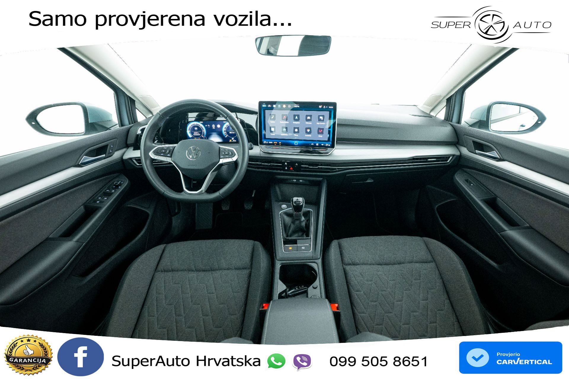 VW Golf VIII 2.0 TDI Life 116 KS, ACC+KAM+VIRT+PARK