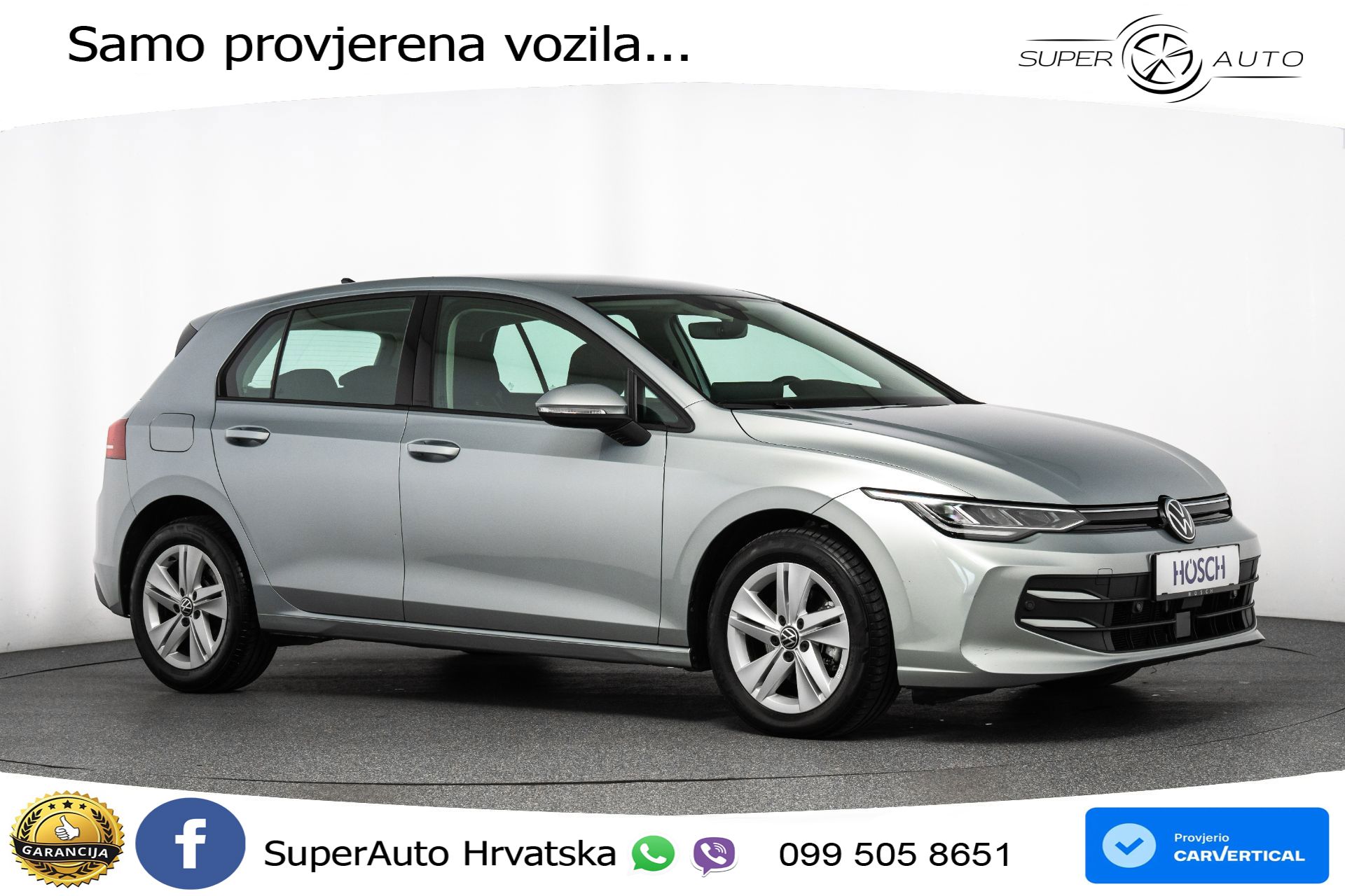 VW Golf VIII 2.0 TDI Life 116 KS, ACC+KAM+VIRT+PARK