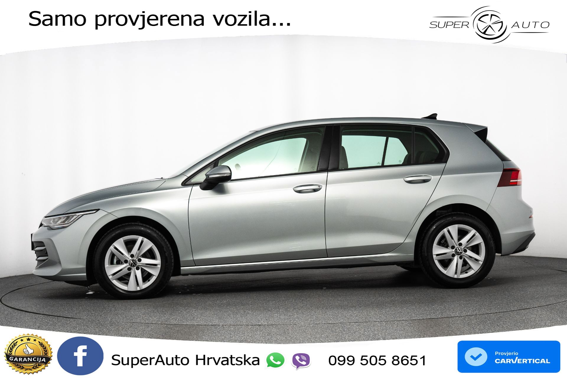 VW Golf VIII 2.0 TDI Life 116 KS, ACC+KAM+VIRT+PARK