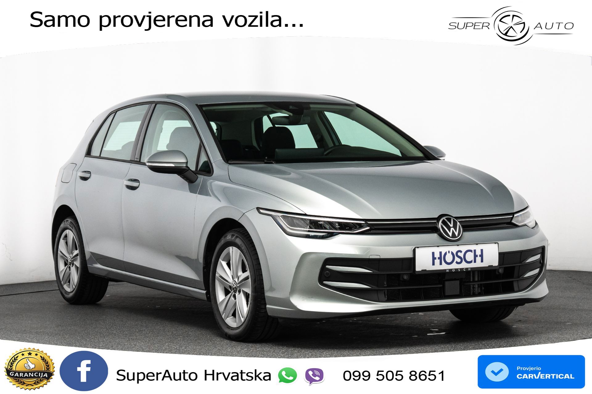 VW Golf VIII 2.0 TDI Life 116 KS, ACC+KAM+VIRT+PARK
