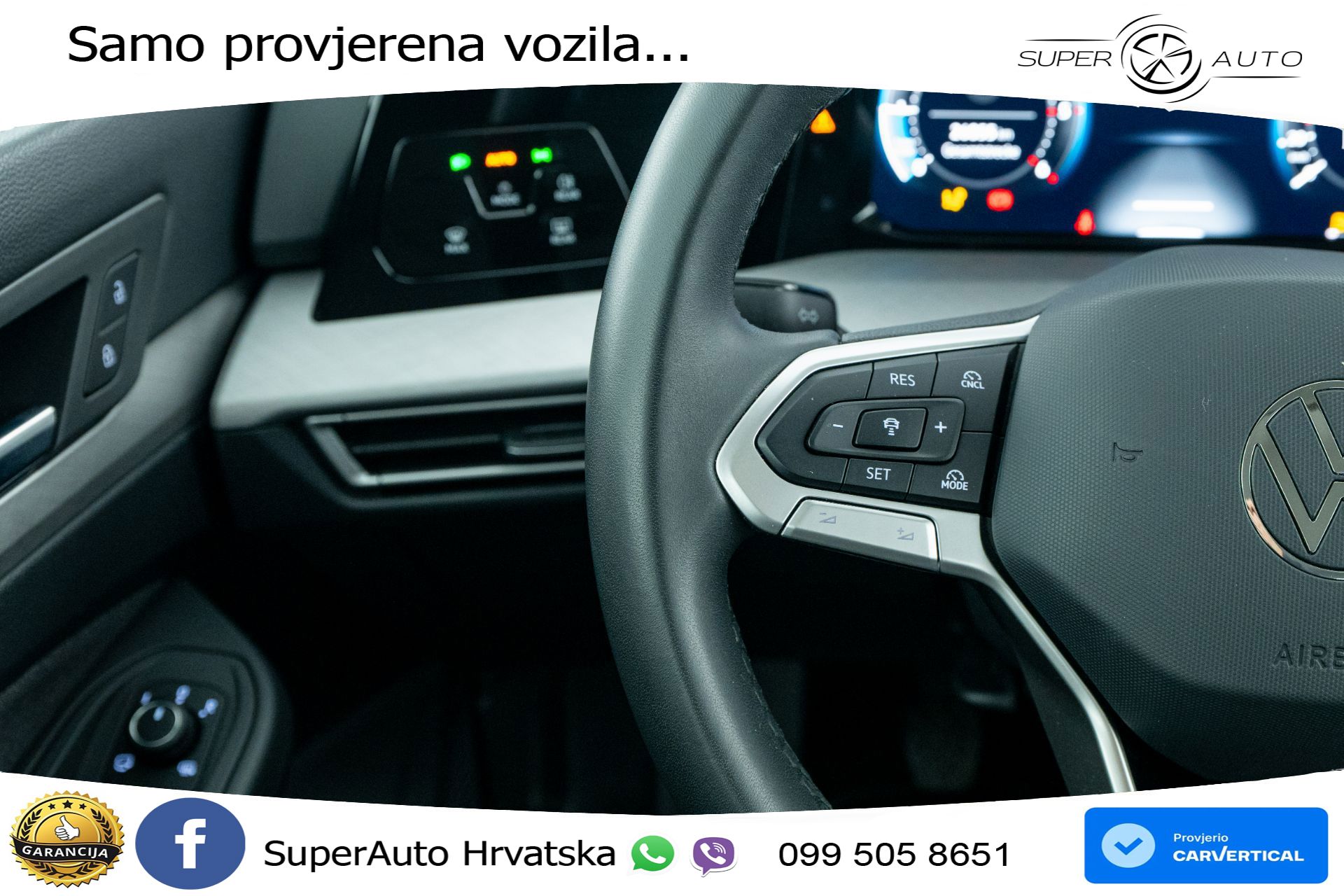 VW Golf VIII 2.0 TDI Life 116 KS, ACC+KAM+VIRT+PARK
