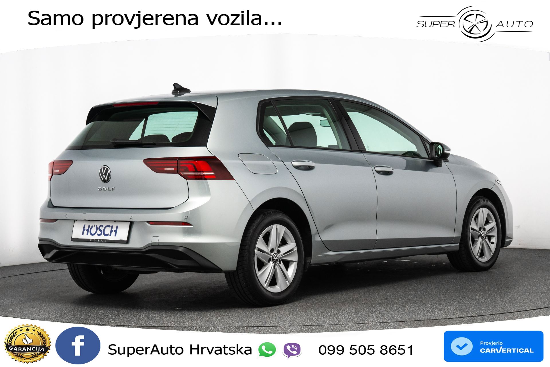 VW Golf VIII 2.0 TDI Life 116 KS, ACC+KAM+VIRT+PARK