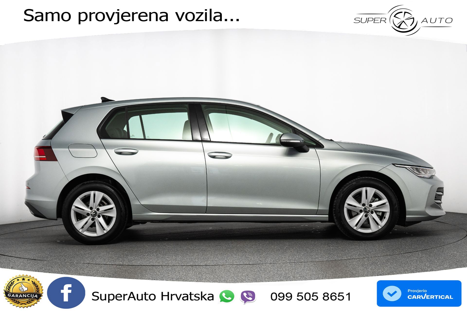 VW Golf VIII 2.0 TDI Life 116 KS, ACC+KAM+VIRT+PARK