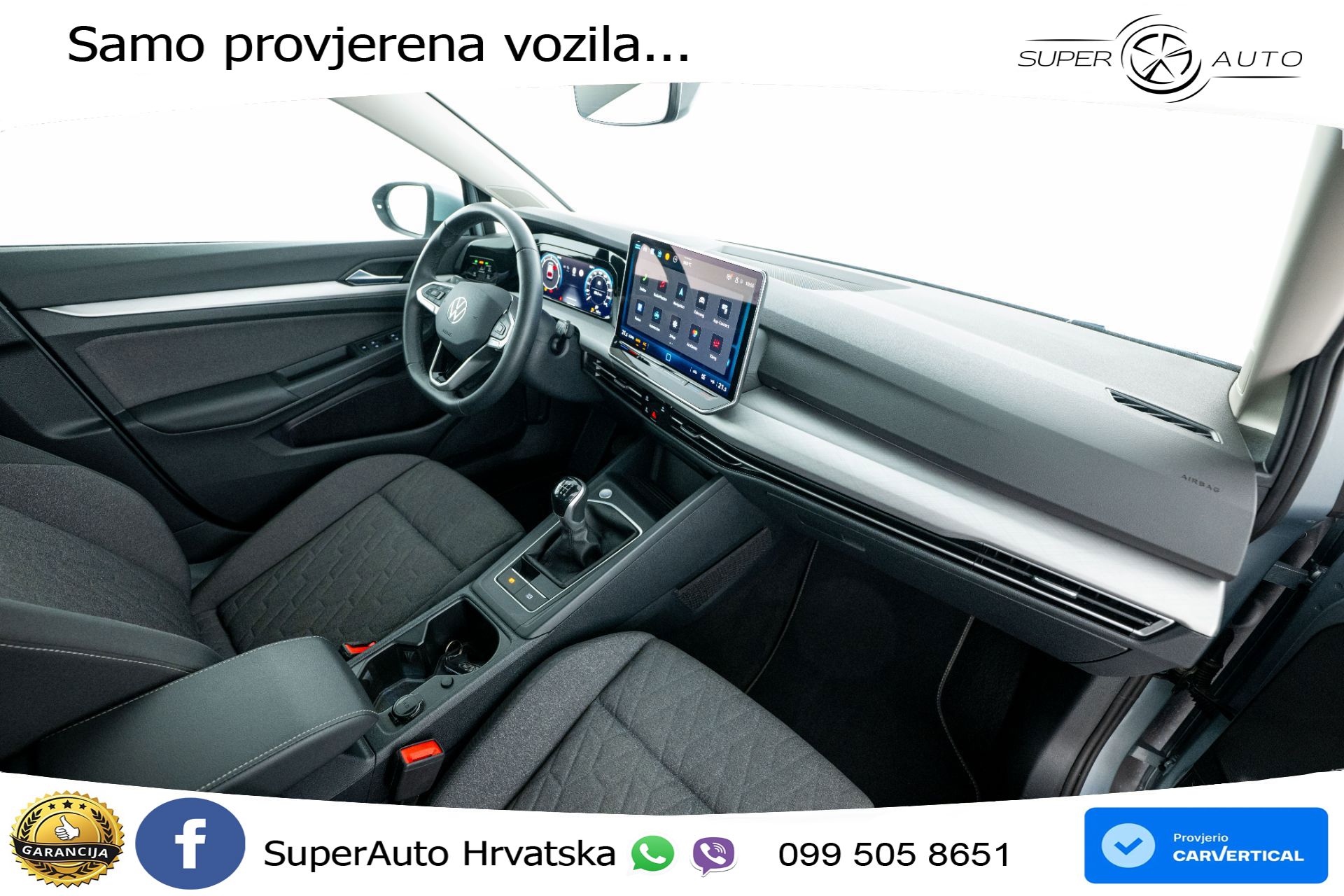 VW Golf VIII 2.0 TDI Life 116 KS, ACC+KAM+VIRT+PARK