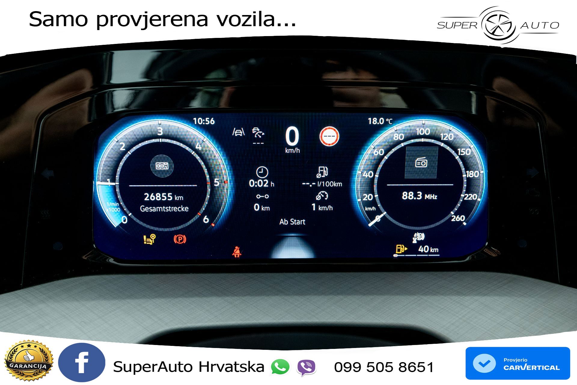 VW Golf VIII 2.0 TDI Life 116 KS, ACC+KAM+VIRT+PARK