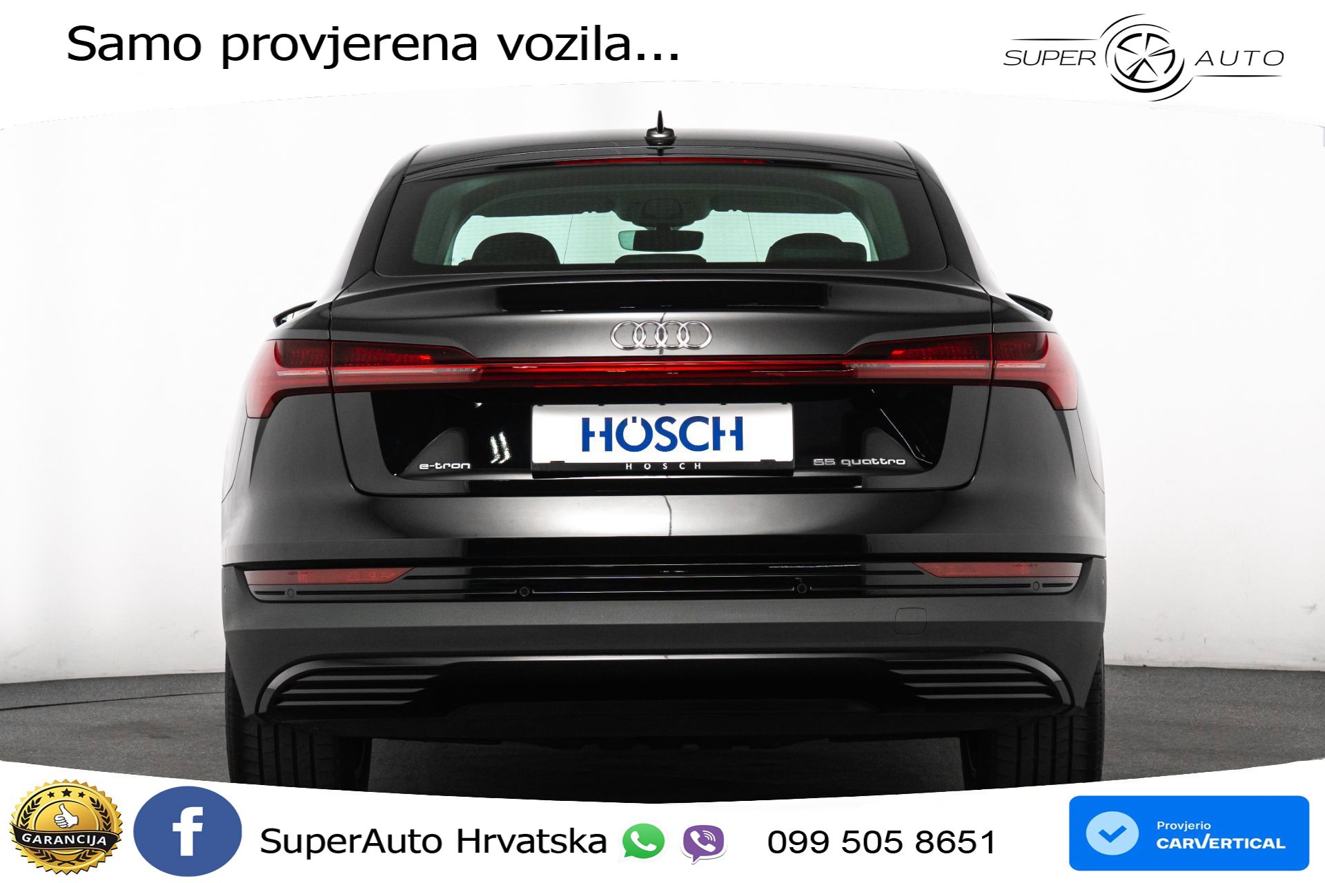 Audi e-tron SB 55 quattro 408 KS, ZRAČNI+GR SJED+VIRT+NAVI