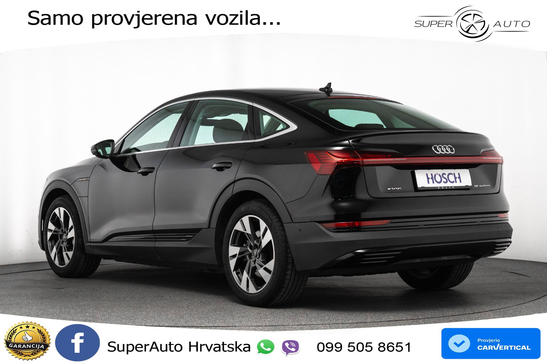 Audi e-tron SB 55 quattro 408 KS, ZRAČNI+GR SJED+VIRT+NAVI