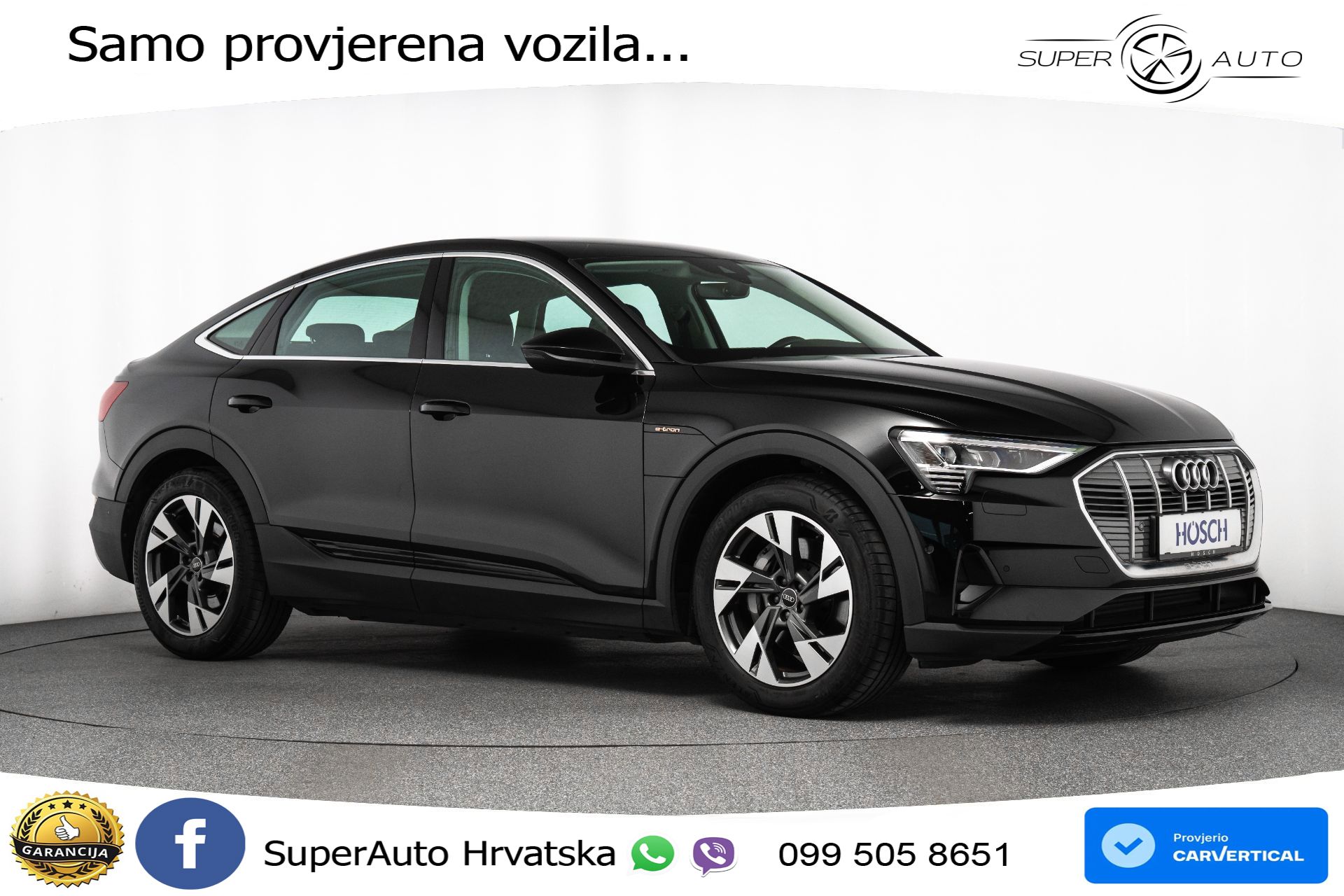Audi e-tron SB 55 quattro 408 KS, ZRAČNI+GR SJED+VIRT+NAVI