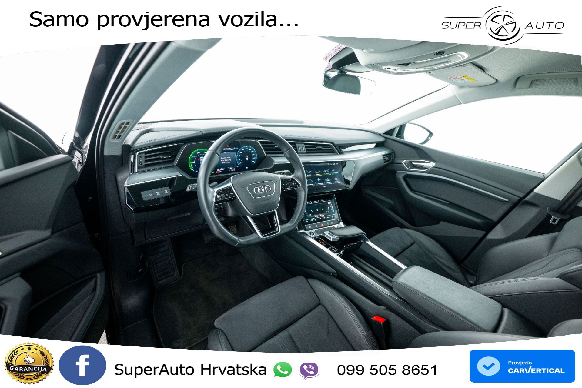 Audi e-tron SB 55 quattro 408 KS, ZRAČNI+GR SJED+VIRT+NAVI