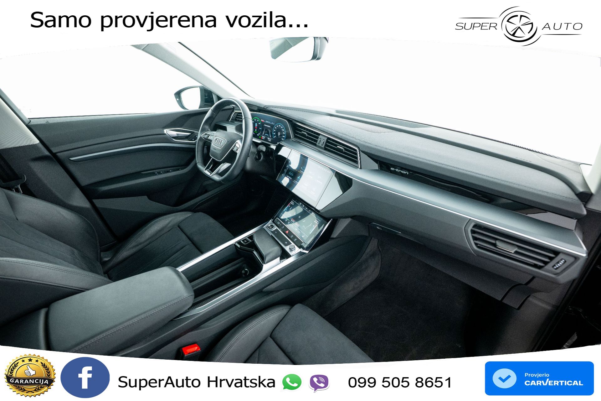 Audi e-tron SB 55 quattro 408 KS, ZRAČNI+GR SJED+VIRT+NAVI