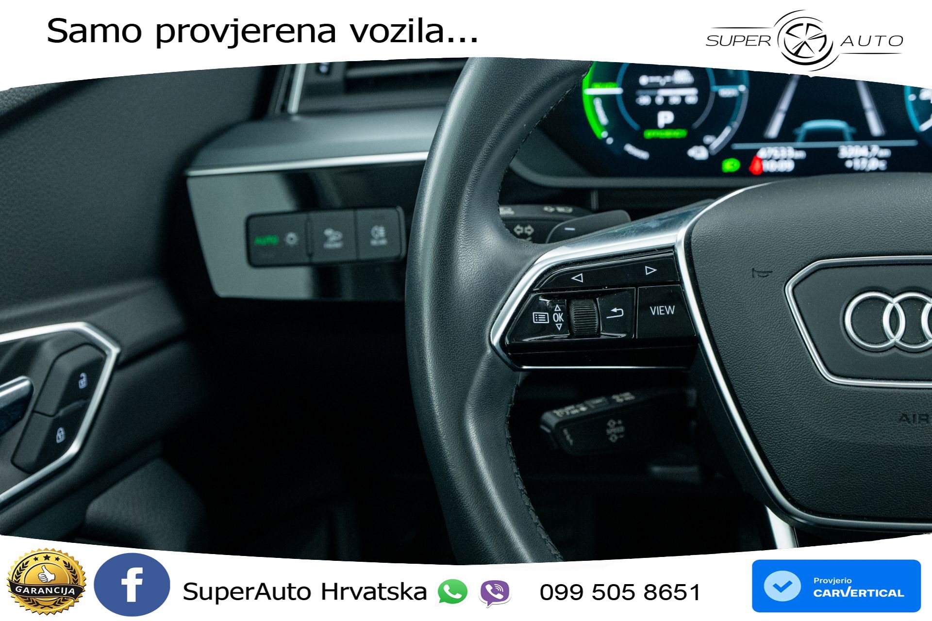 Audi e-tron SB 55 quattro 408 KS, ZRAČNI+GR SJED+VIRT+NAVI