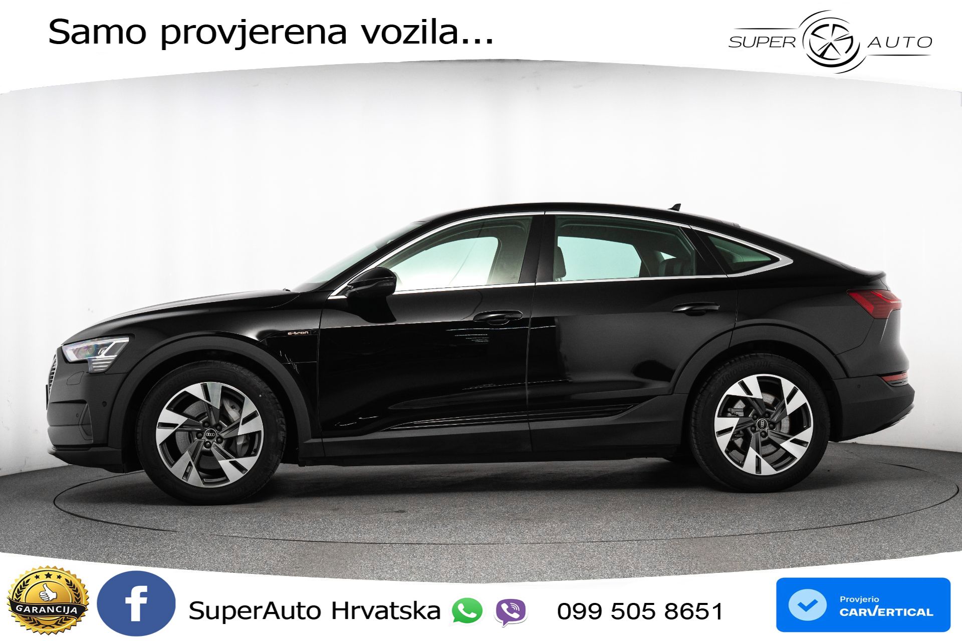 Audi e-tron SB 55 quattro 408 KS, ZRAČNI+GR SJED+VIRT+NAVI
