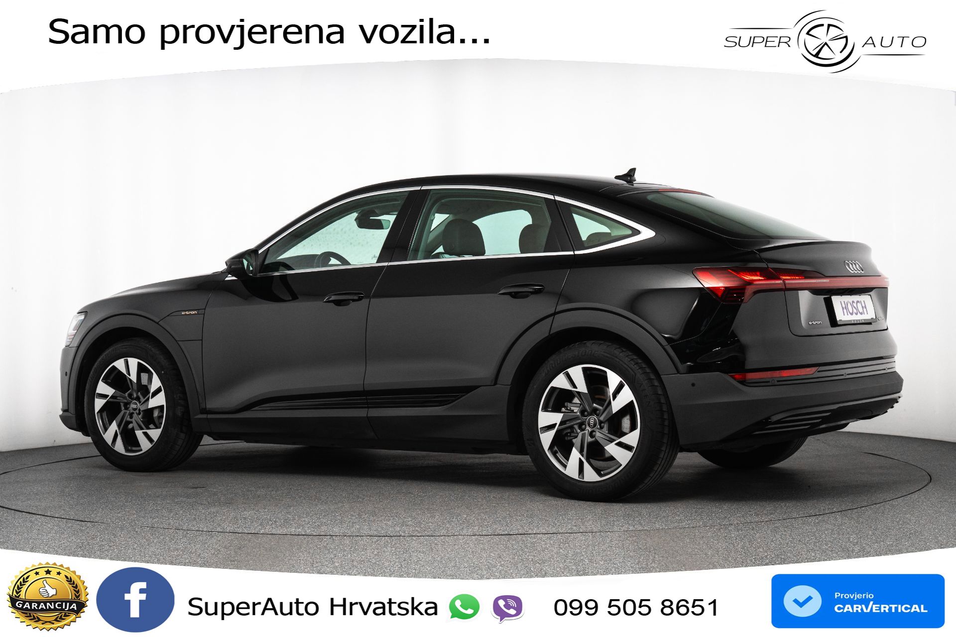 Audi e-tron SB 55 quattro 408 KS, ZRAČNI+GR SJED+VIRT+NAVI