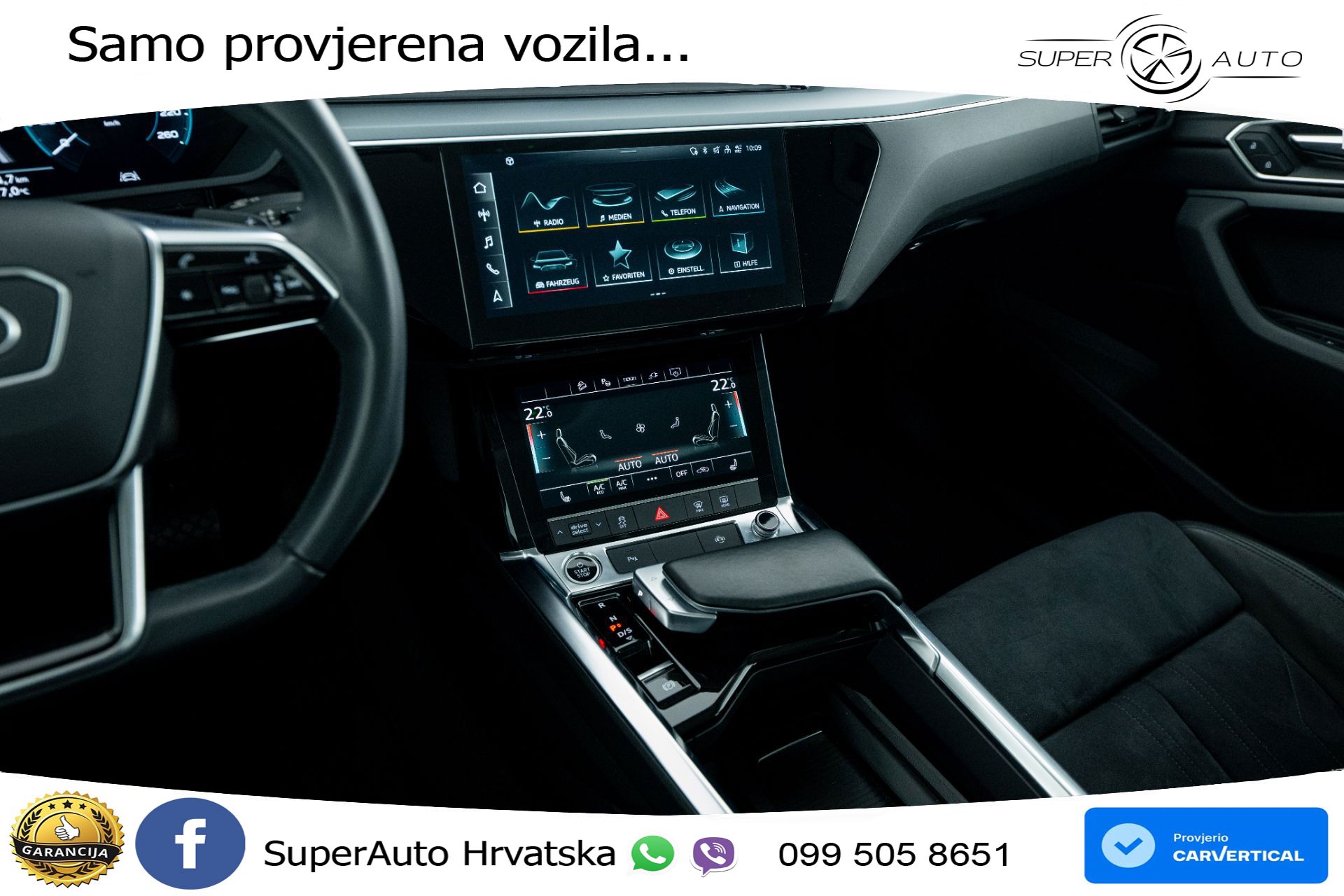 Audi e-tron SB 55 quattro 408 KS, ZRAČNI+GR SJED+VIRT+NAVI