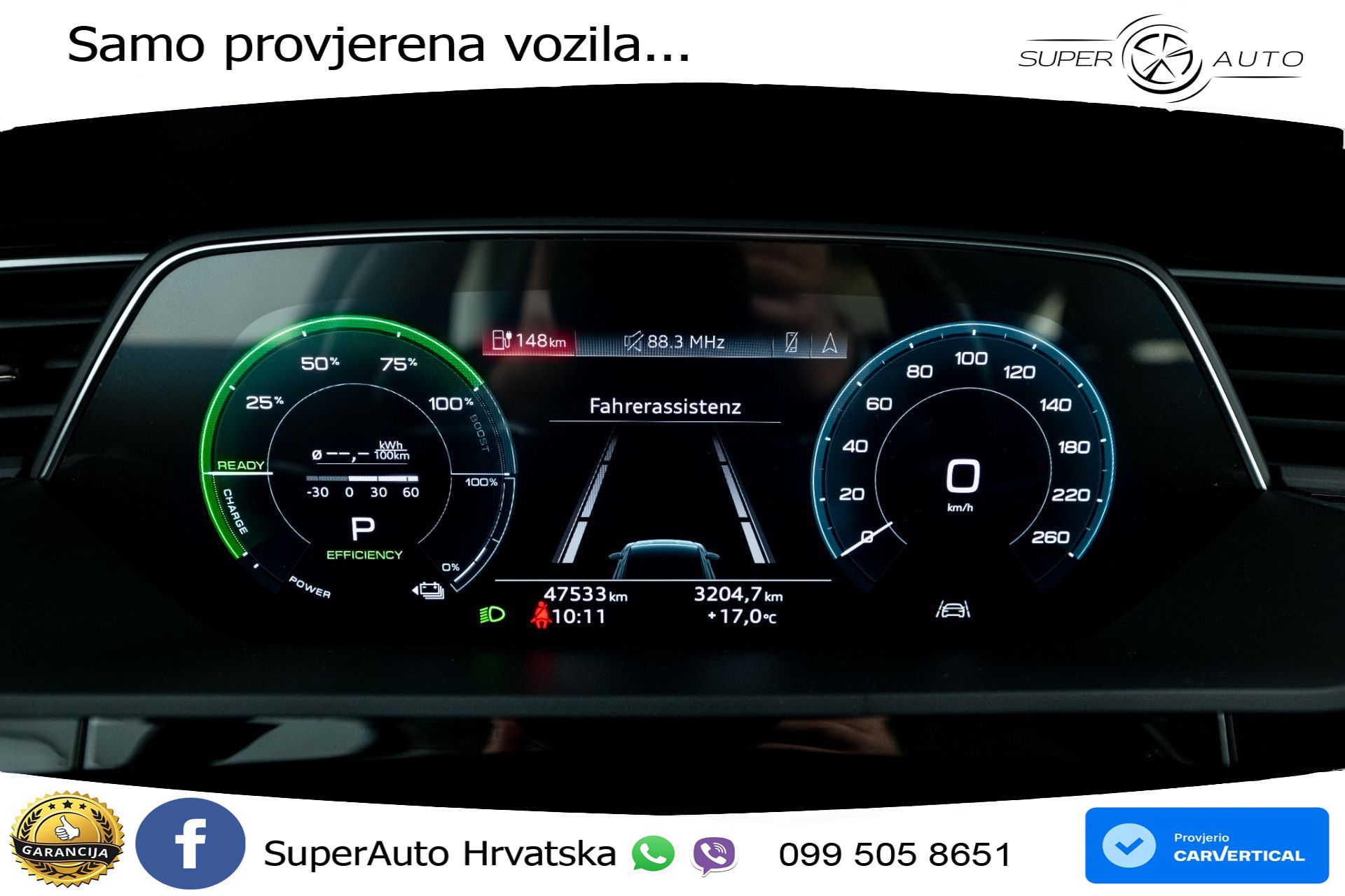 Audi e-tron SB 55 quattro 408 KS, ZRAČNI+GR SJED+VIRT+NAVI